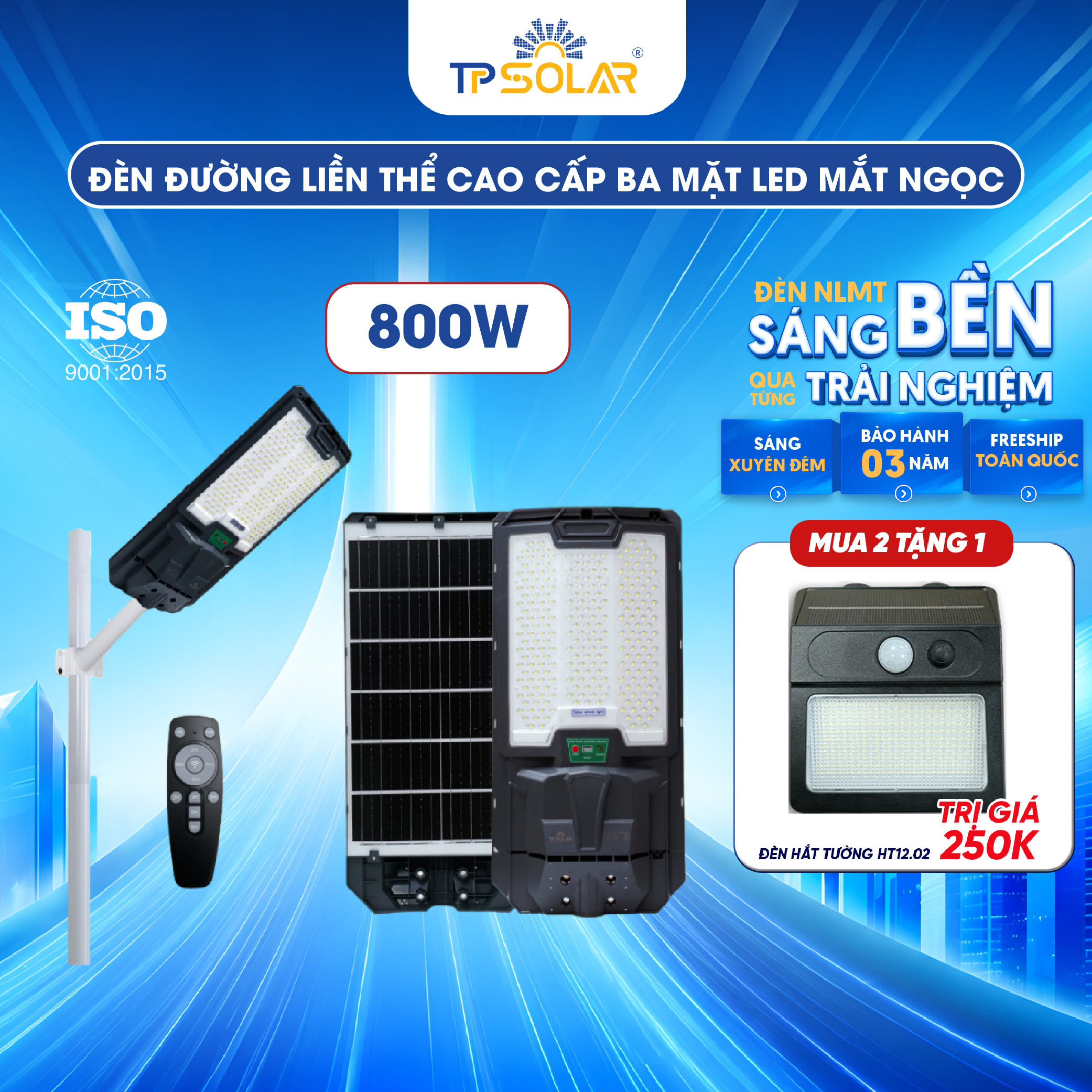 Đèn đường liền thể cao cấp 3 mặt LED mắt ngọc năng lượng mặt trời TP SOLAR LT11_thumbnail_8