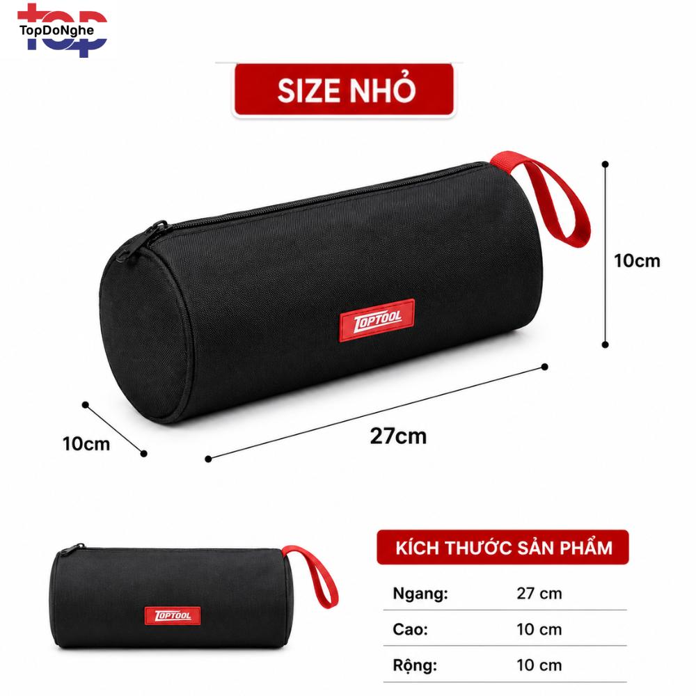 Túi Đựng Đồ Nghề Top Đồ Nghề TDN-23 Top Tool  Mini 3 Kích Thước, Túi Đựng Dụng Cụ Nhỏ Thợ Điện Vải Dày Quai Xách