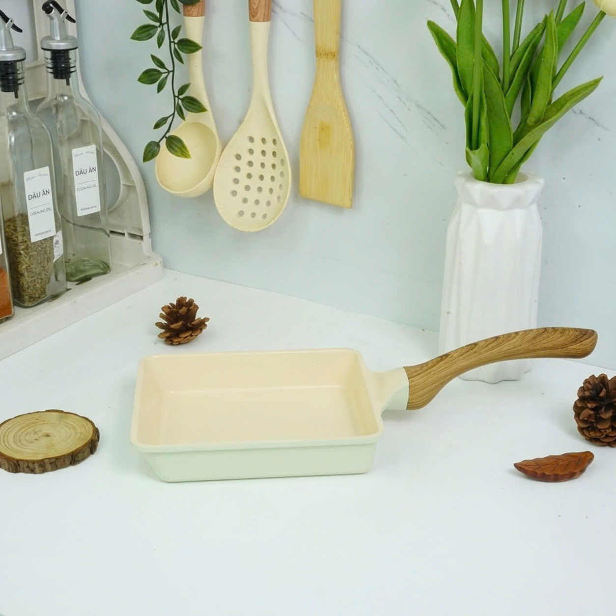 CHẢO VUÔNG Vân Đá ĐÁY TỪ 15*18CM EHV-1518IH ECORAMIC_thumbnail_5