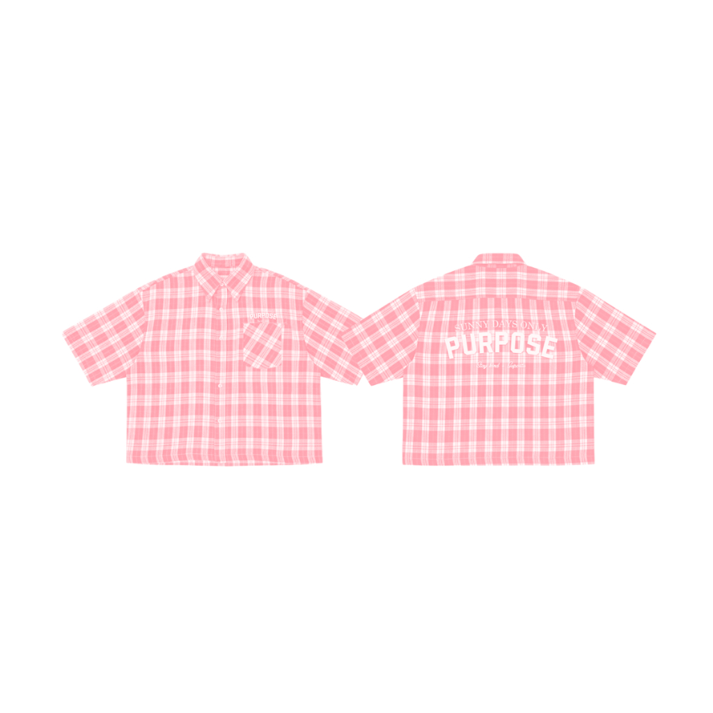 Áo Sơ Mi Caro Thêu Đắp Stay Kind GUPO Form Boxy Unisex Local Brand - SMC01