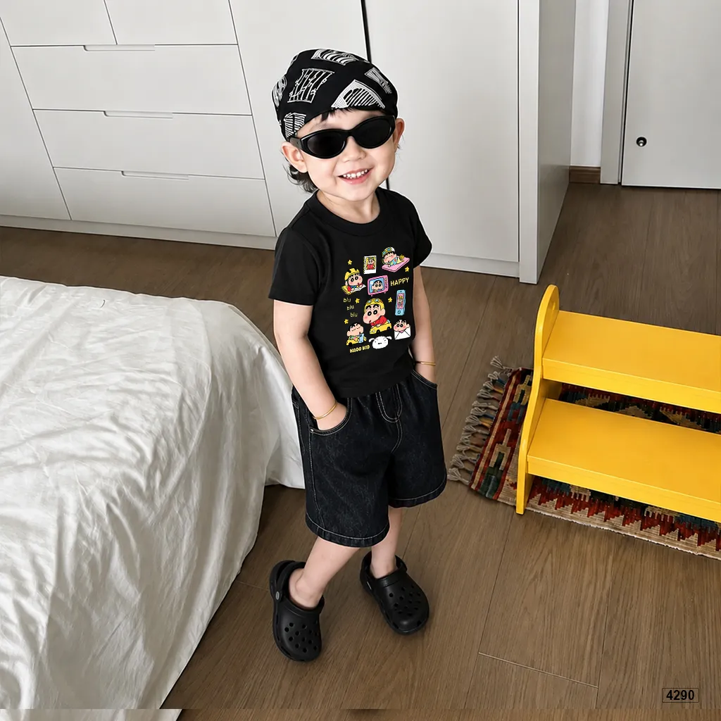 Áo thun trẻ em phong cách hoạt hình Kado 4290_thumbnail_5