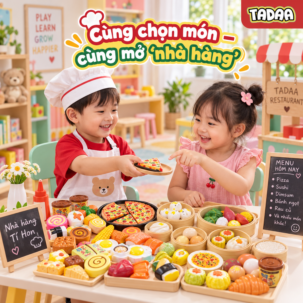 Bộ đồ chơi nấu ăn 88 chi tiết – Bé Làm Đầu Bếp_thumbnail_3