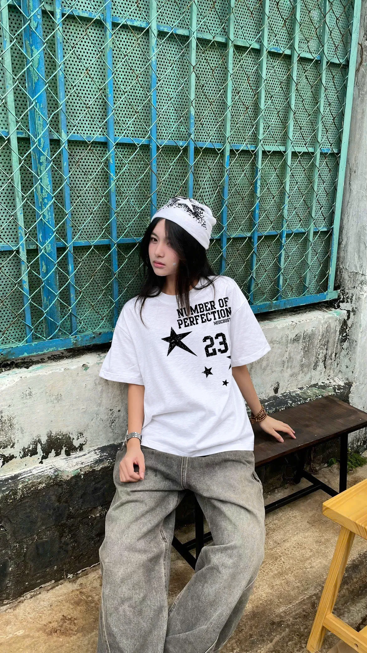 Áo thun form boxy number of perfection Miucho 4334_thumbnail_4
