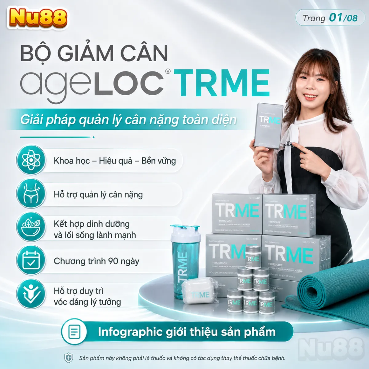 Bộ Giảm Cân AgeLOC TRME Nuskin - TR ME Nu Skin_thumbnail_2