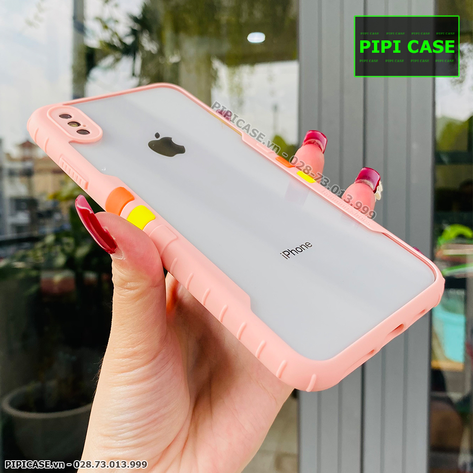 Ốp Lưng iPhone X / XS - Running Man - Hồng_thumbnail_1