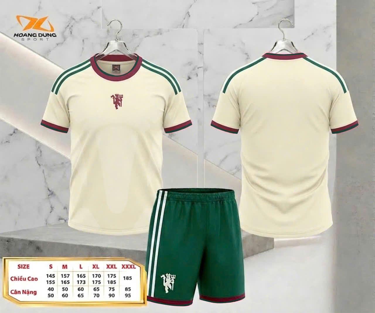 Quần Áo Bóng Đá Devils Kem Xanh 26/27 Thun Mè S-Comf Thoáng Khí Thể Thao Đương Đại_thumbnail_1