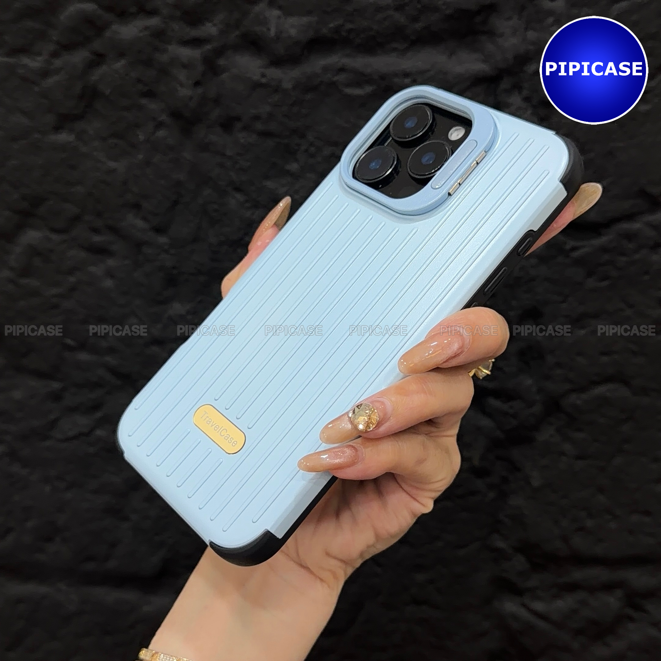 Ốp Lưng iPhone 16 Pro Max - Hondao - Xanh Nhạt_thumbnail_4