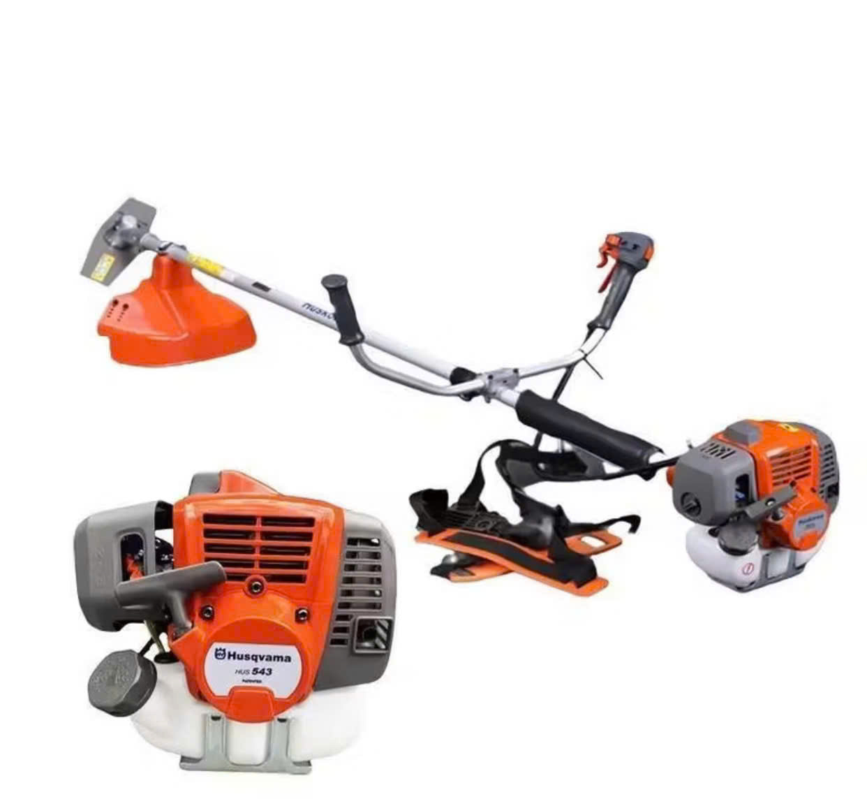 Máy Cắt Cỏ Chạy Xăng HUSQUANVN 52 – Động Cơ 2 Thì, Máy Phát Cỏ Cầm Tay