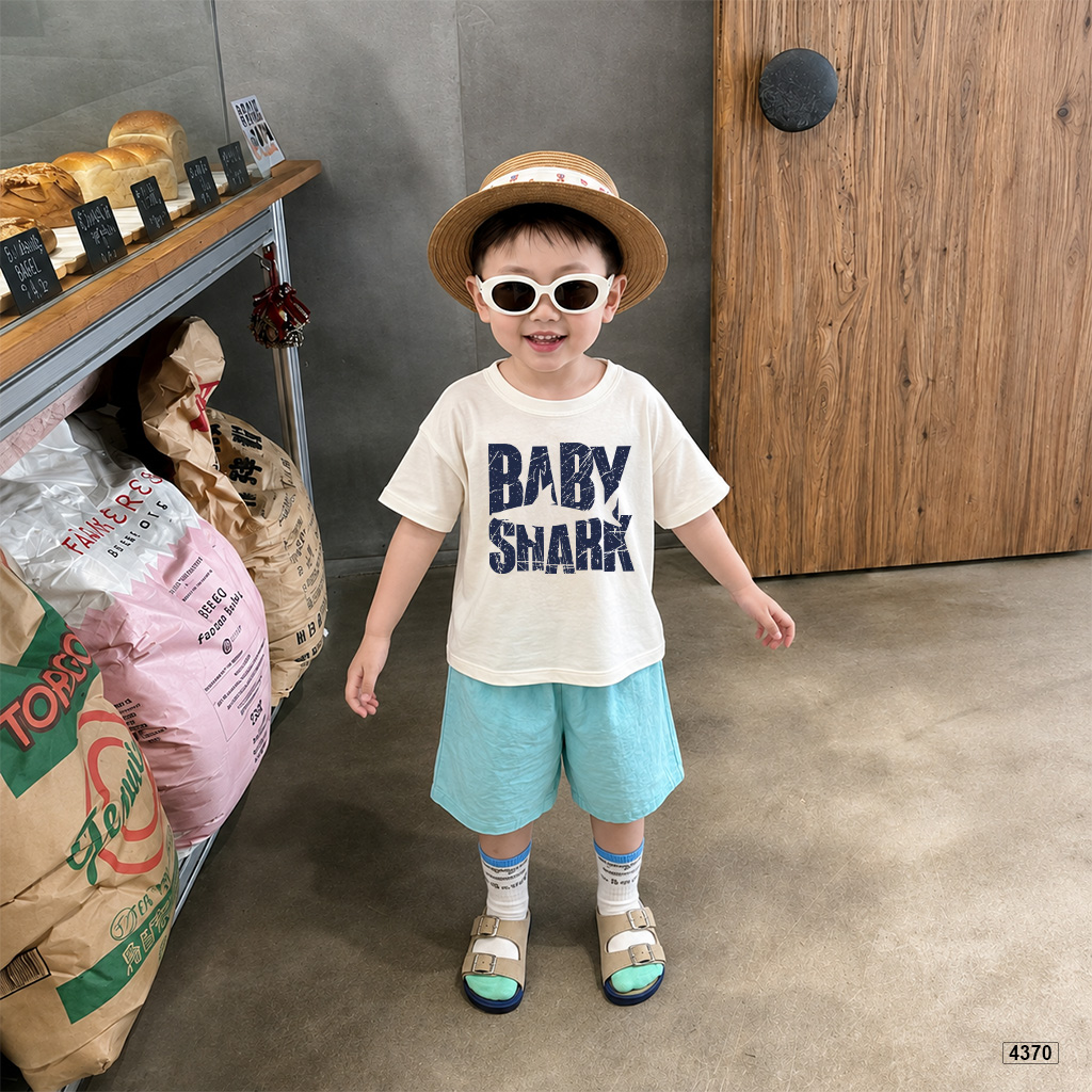 Áo thun bé trai baby shark form rộng Kado 4370_thumbnail_2