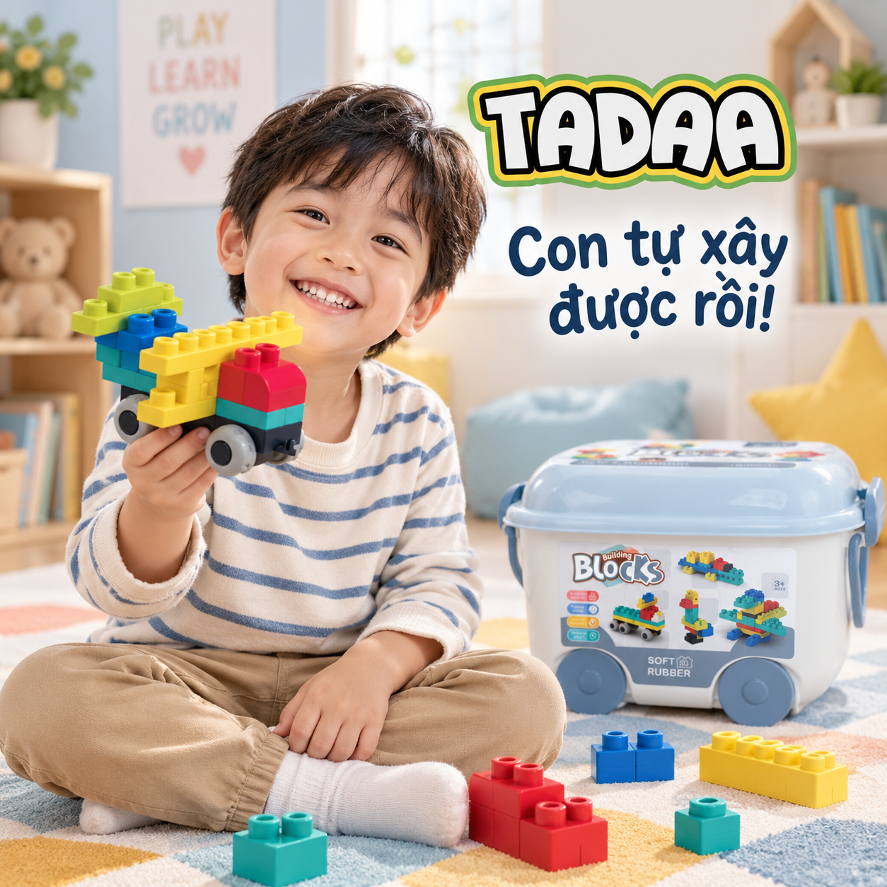 Bộ khối xếp hình Blocks nhựa dẻo – Bé Tự Do Sáng Tạo_thumbnail_3