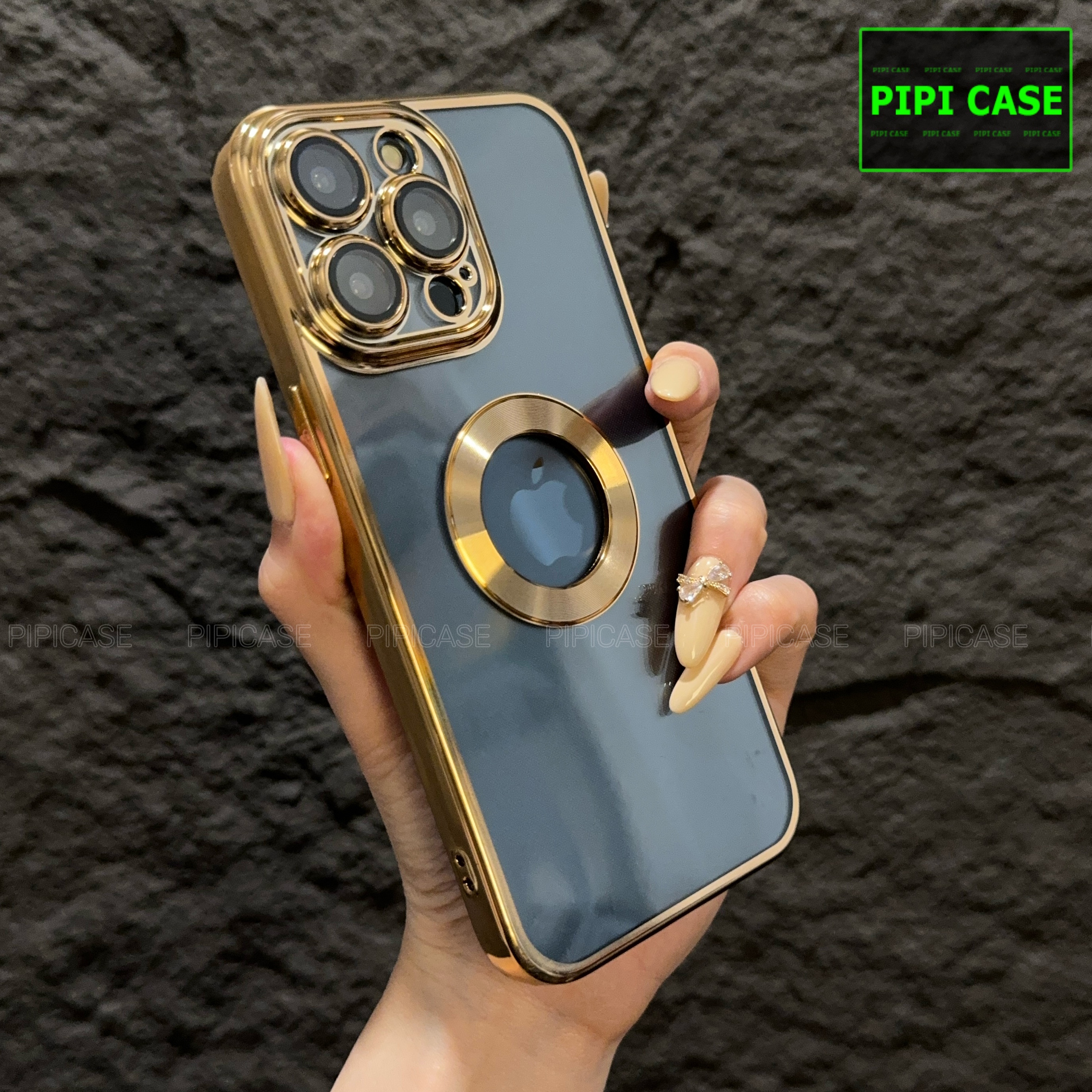 Ốp Lưng iPhone 13 Pro Max - Water - Vàng_thumbnail_2