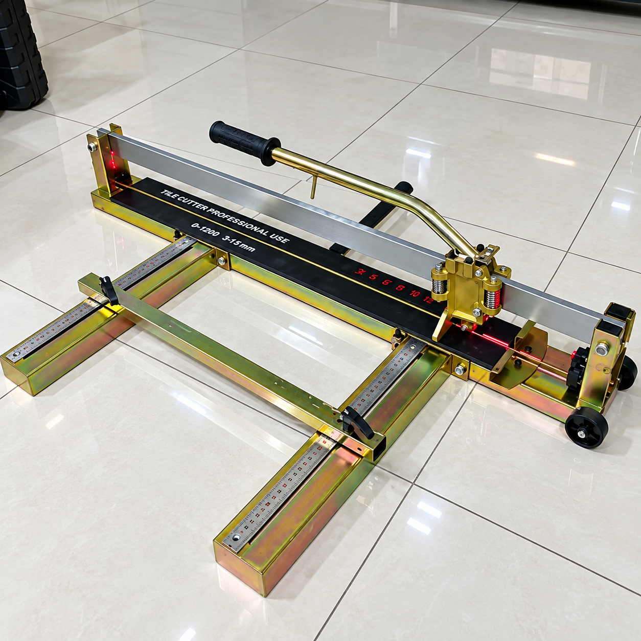 Bàn Cắt Gạch Đẩy Tay 80Cm - Đông Hải DH800F – Bàn đẩy Gạch Men, Granite, Porcelain Có Thước Căn Góc