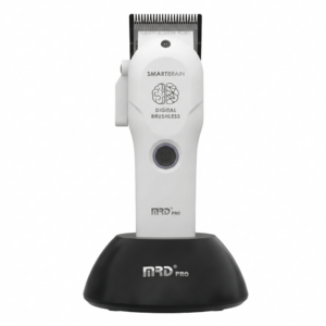 Tông Đơ MRDPRO 3969ST – Trắng – Động Cơ Mạnh, Viền Sát, Đường Cắt Sắc Nét