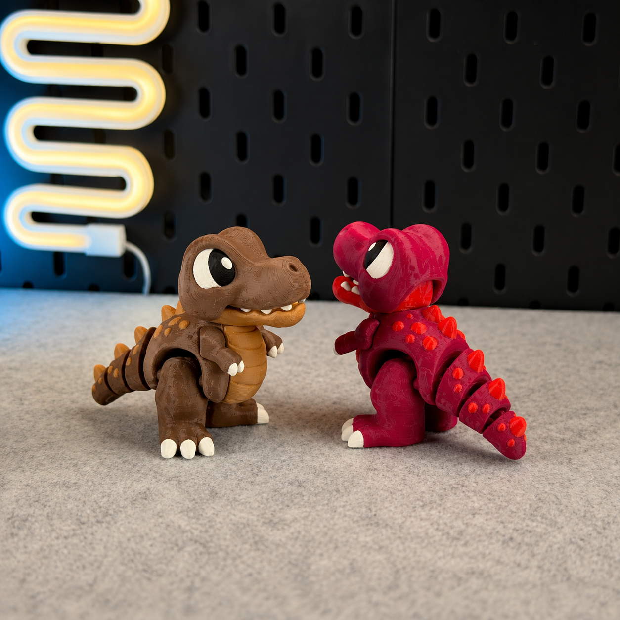 Khủng Long T-Rex In 3D Khớp Cử Động Aven3d
