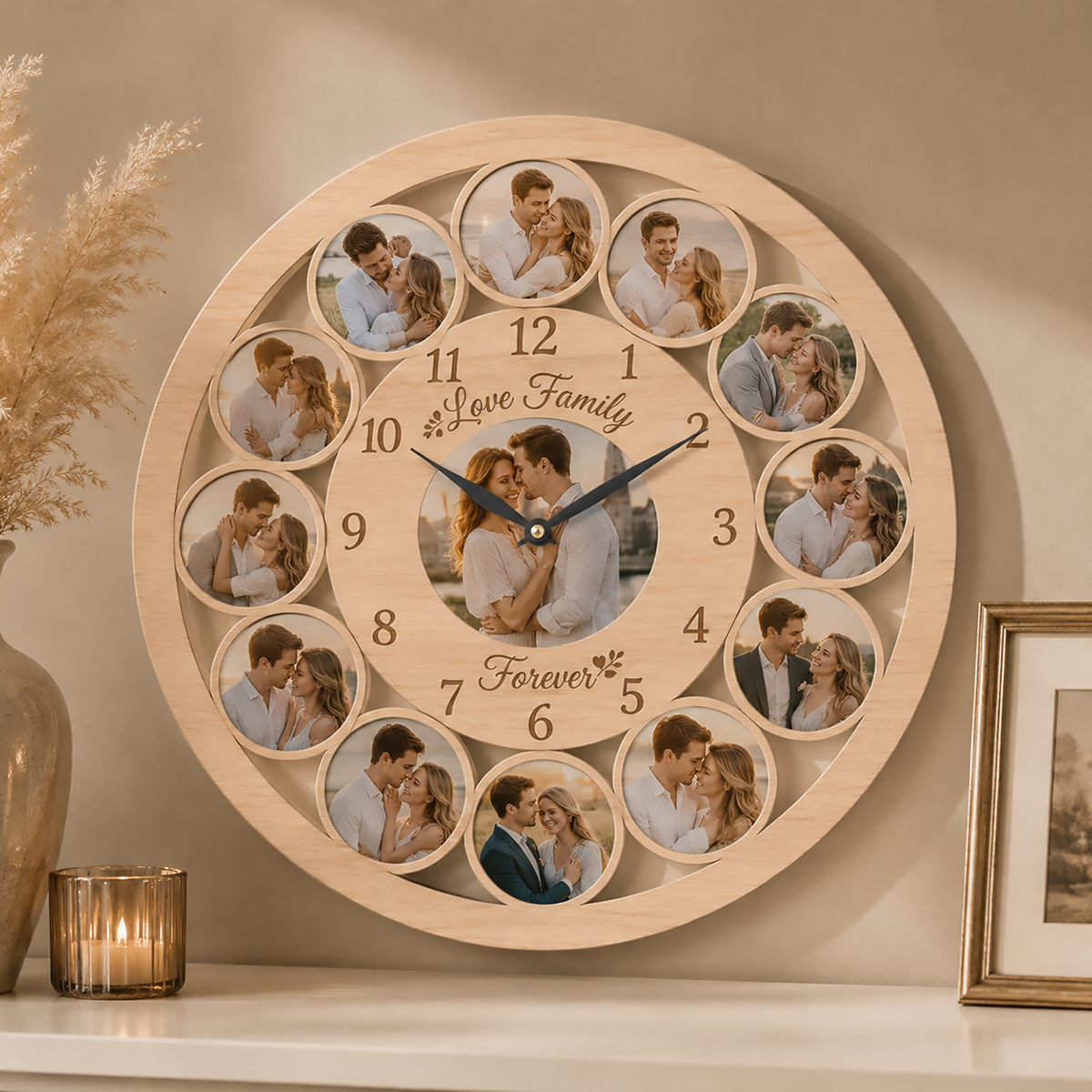 Đồng Hồ Treo Tường - In Theo Yêu Cầu, Quà Tặng Doanh Nghiệp, Trang Trí Nhà_thumbnail_6