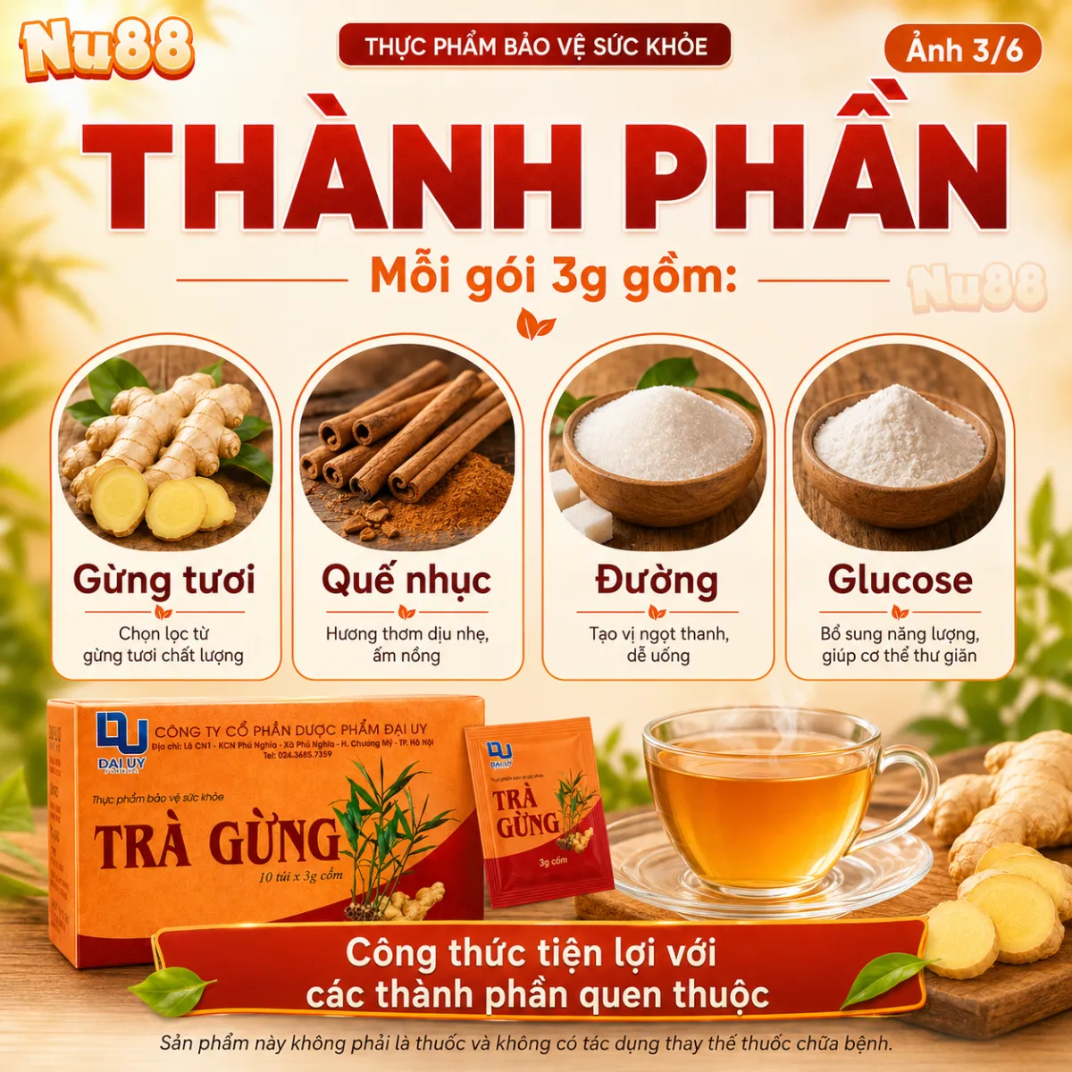 Trà Gừng Hỗ Trợ Tiêu Hóa Đại Uy_thumbnail_2