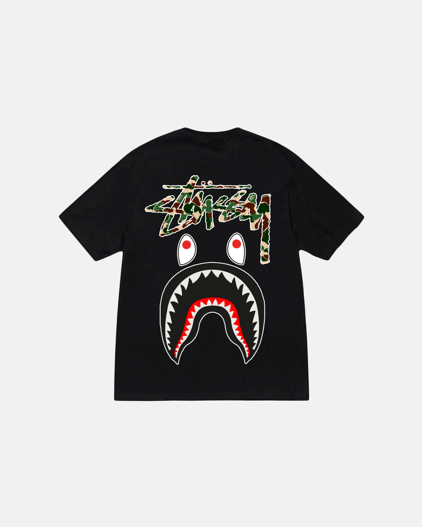 BAPE SHARK ft. STÜSSY TEE