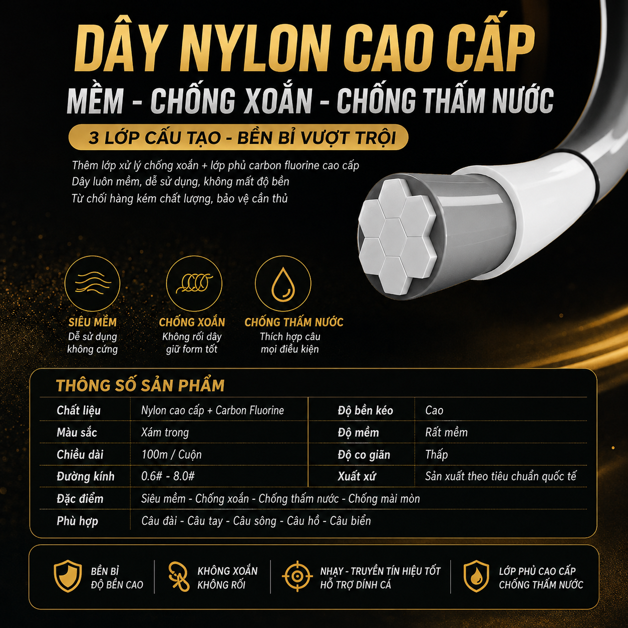 Dây Nylon Ziza Làm Thẻo Cuộn 50M_thumbnail_3