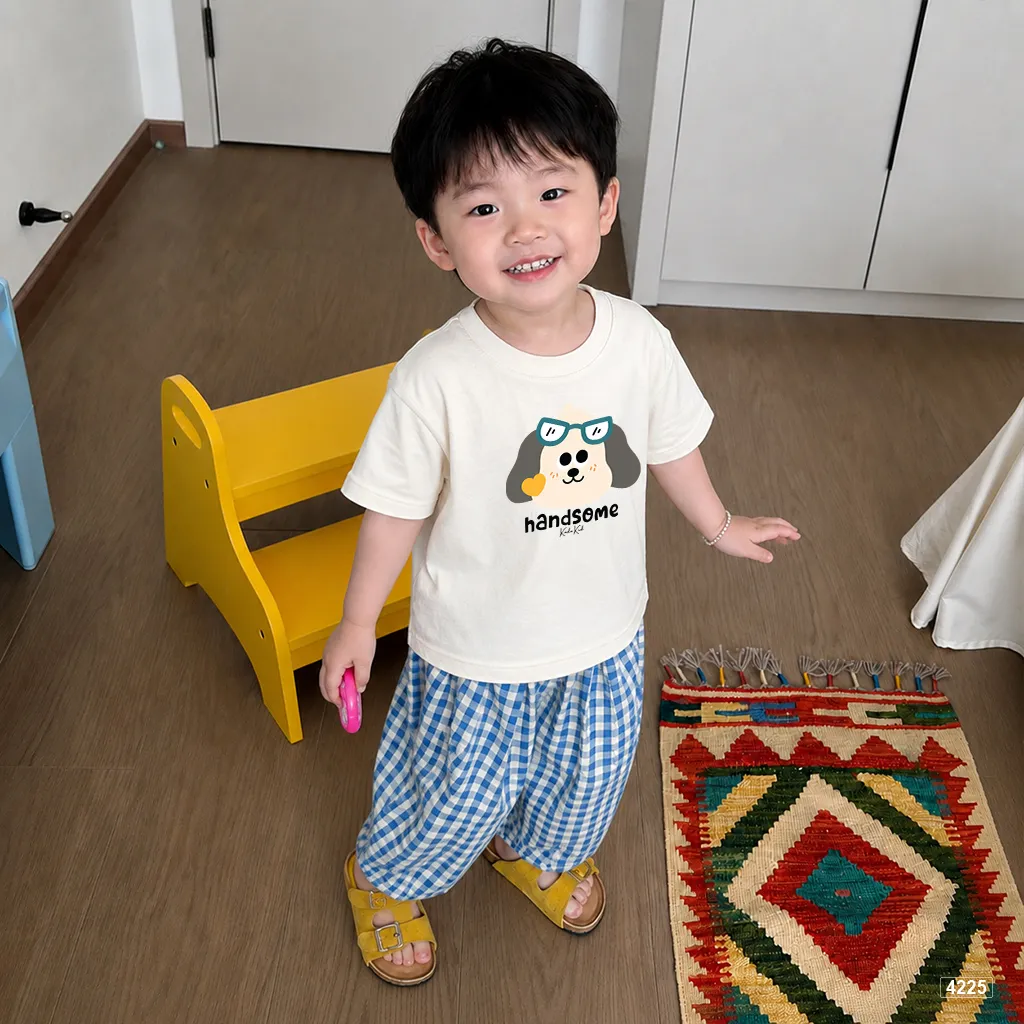 Áo thun bé trai Cún đeo kính đáng yêu Kado 4225_thumbnail_4