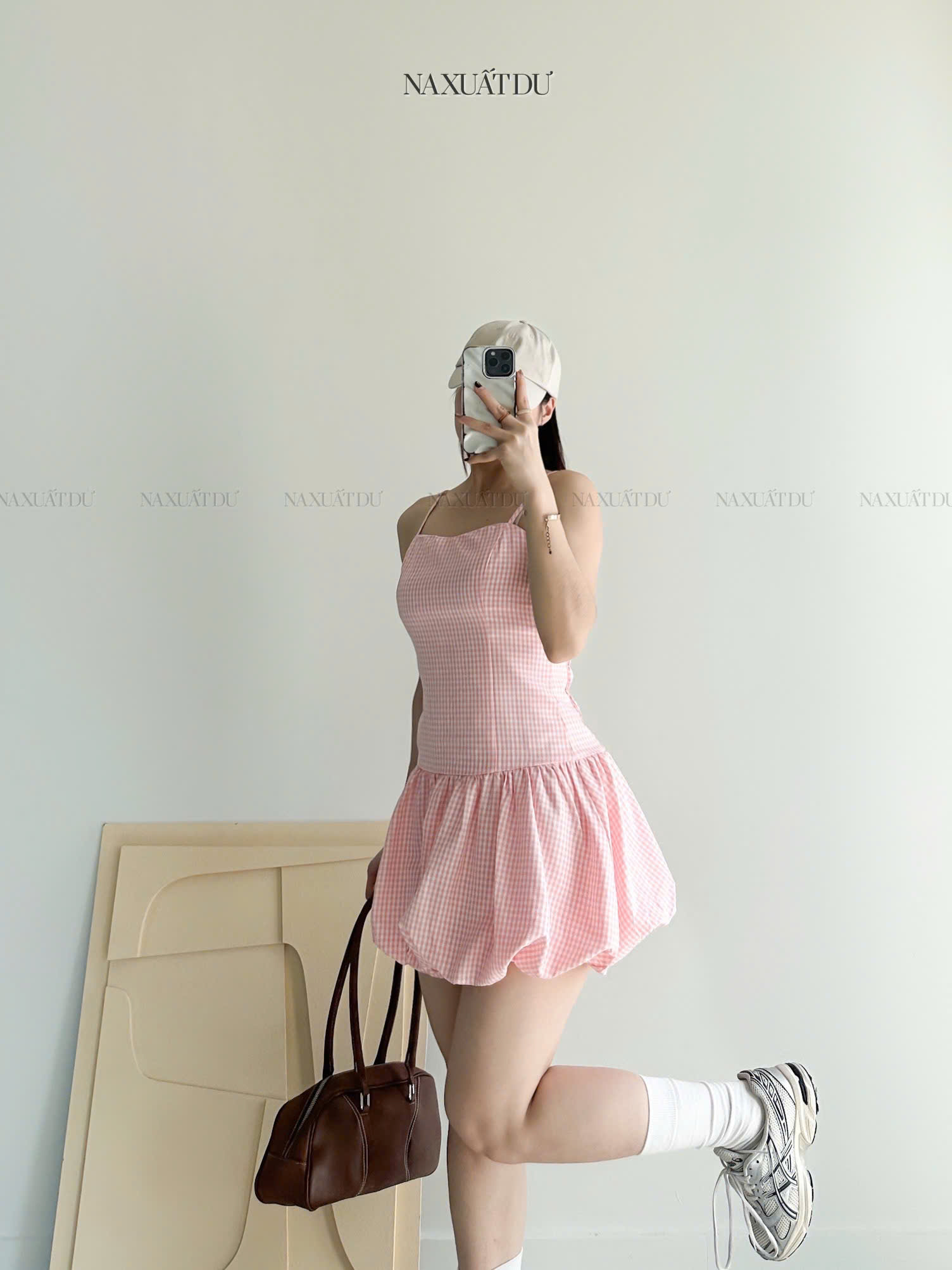 Đầm bí nữ size L - D119 (SALE)
