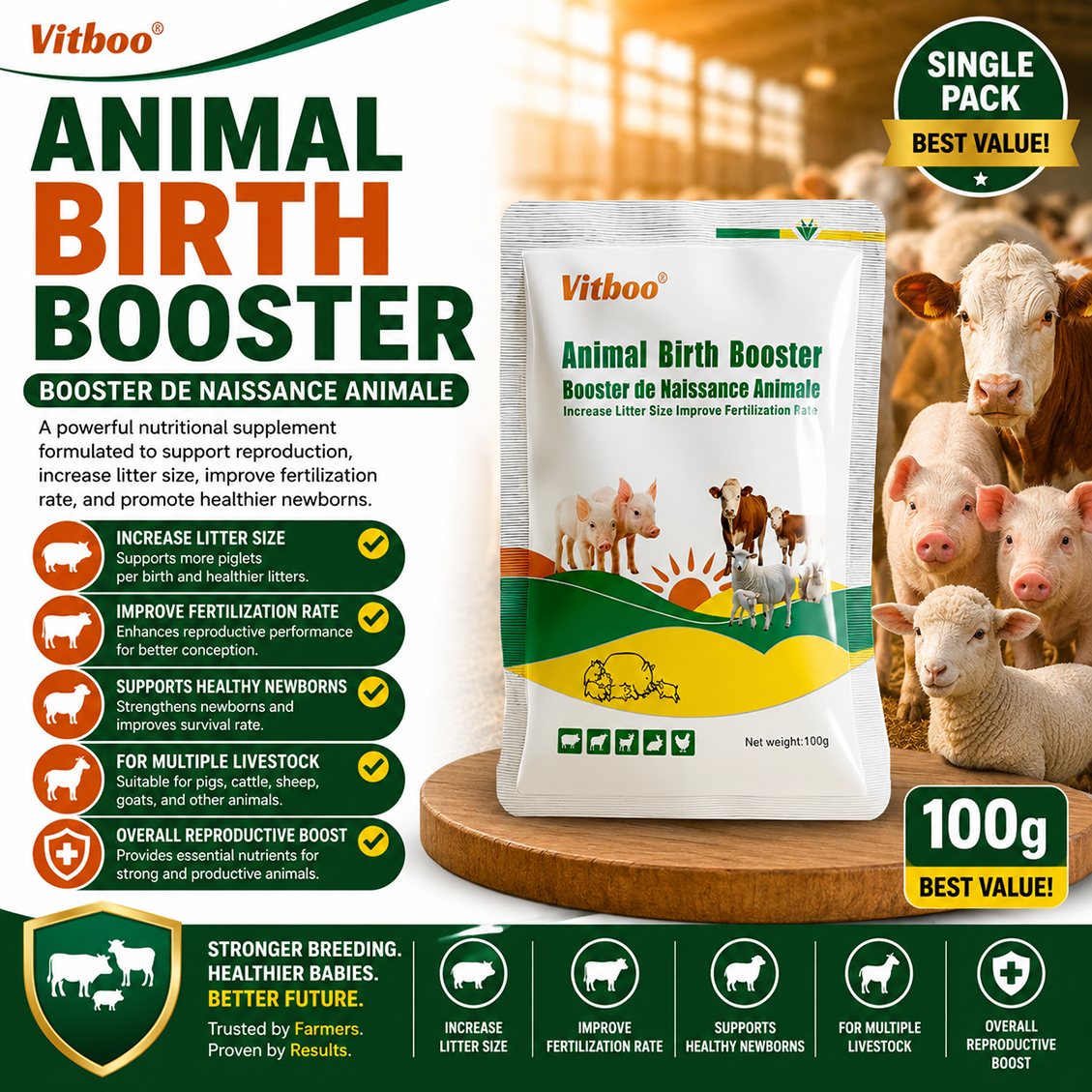 Animal Birth Booster