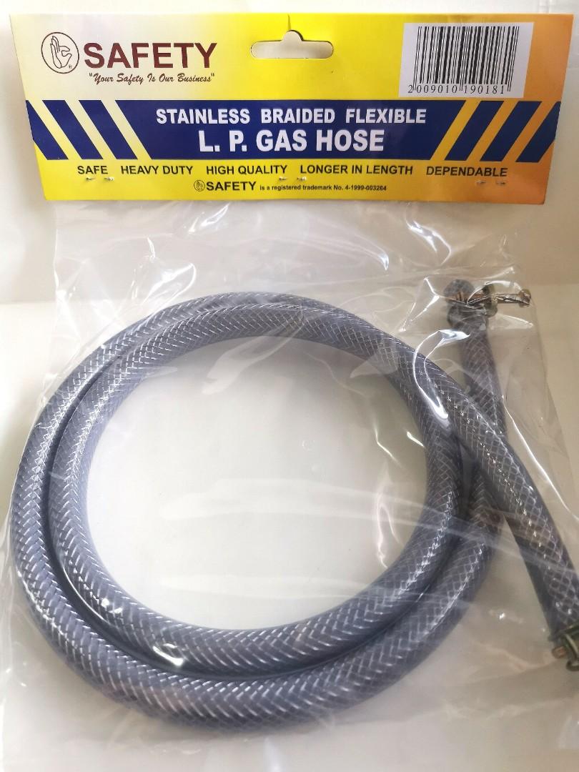 LPG Hose with Stainless and clamp