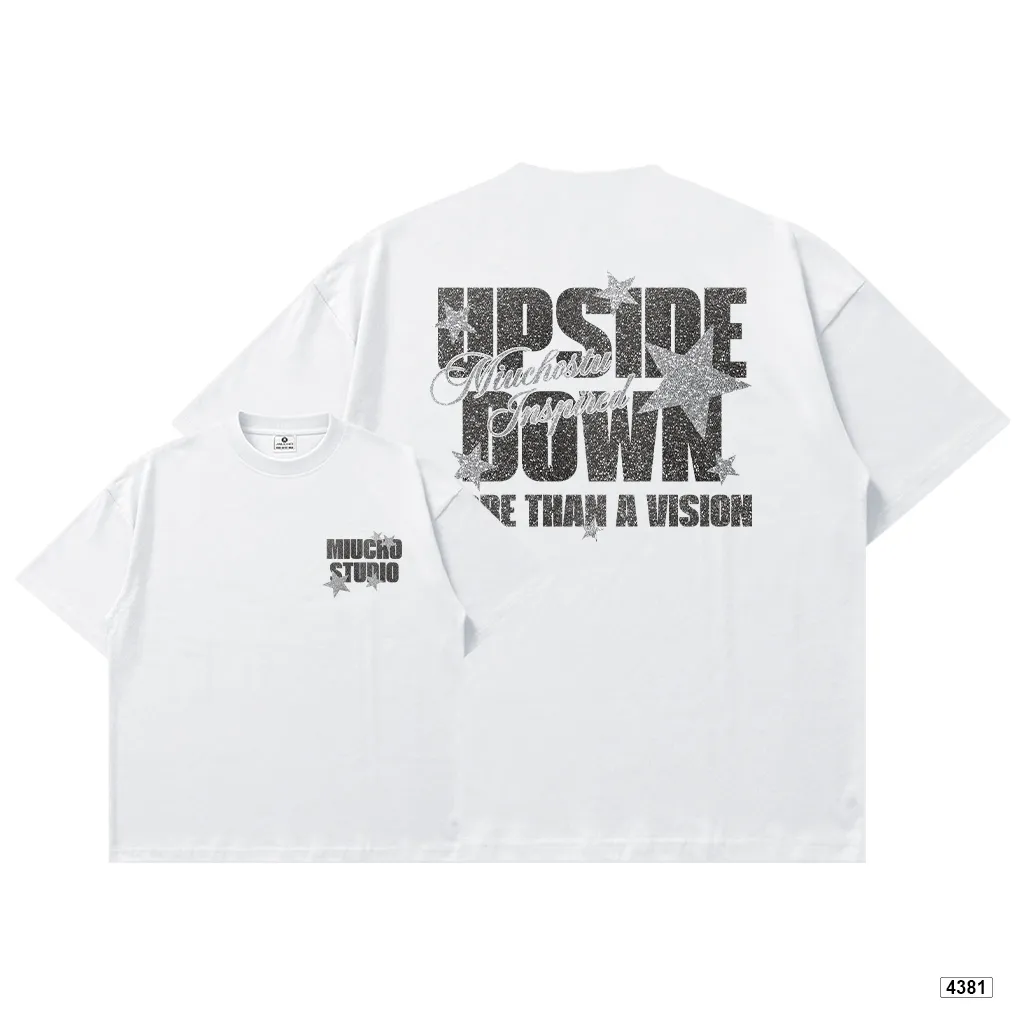 Áo thun unisex upside down star form boxy Miucho 4381_thumbnail_10