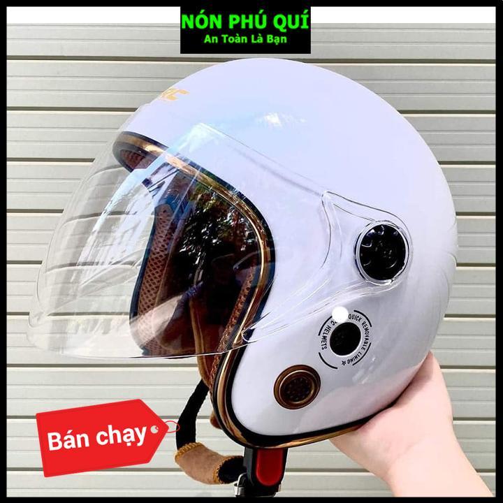 Nón bảo hiểm 3/4 kính dài Phú Quí hàng chất lượng dẹp Mh01_thumbnail_3