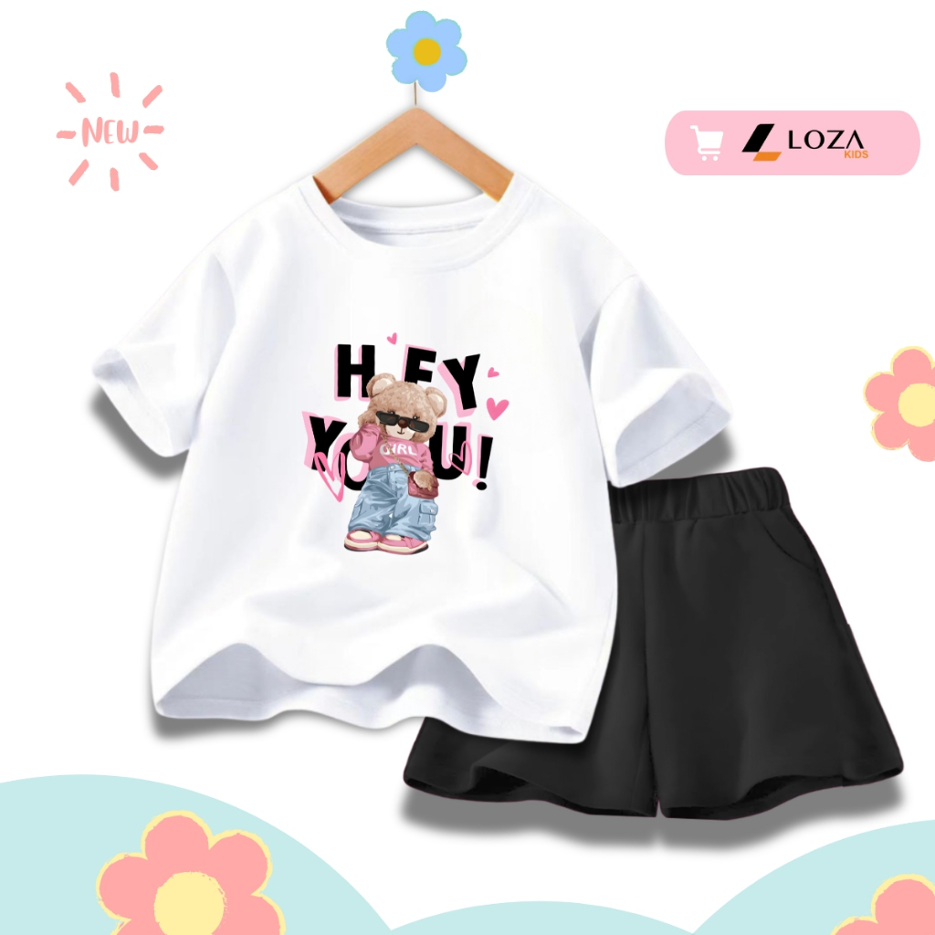 [XẢ KHO BỘ BÉ GÁI SIZE 130] Bộ đồ cho bé gái nhiều mẫu - Quần áo bé gái  từ 22-26kg - Loza Kids XB005_thumbnail_17