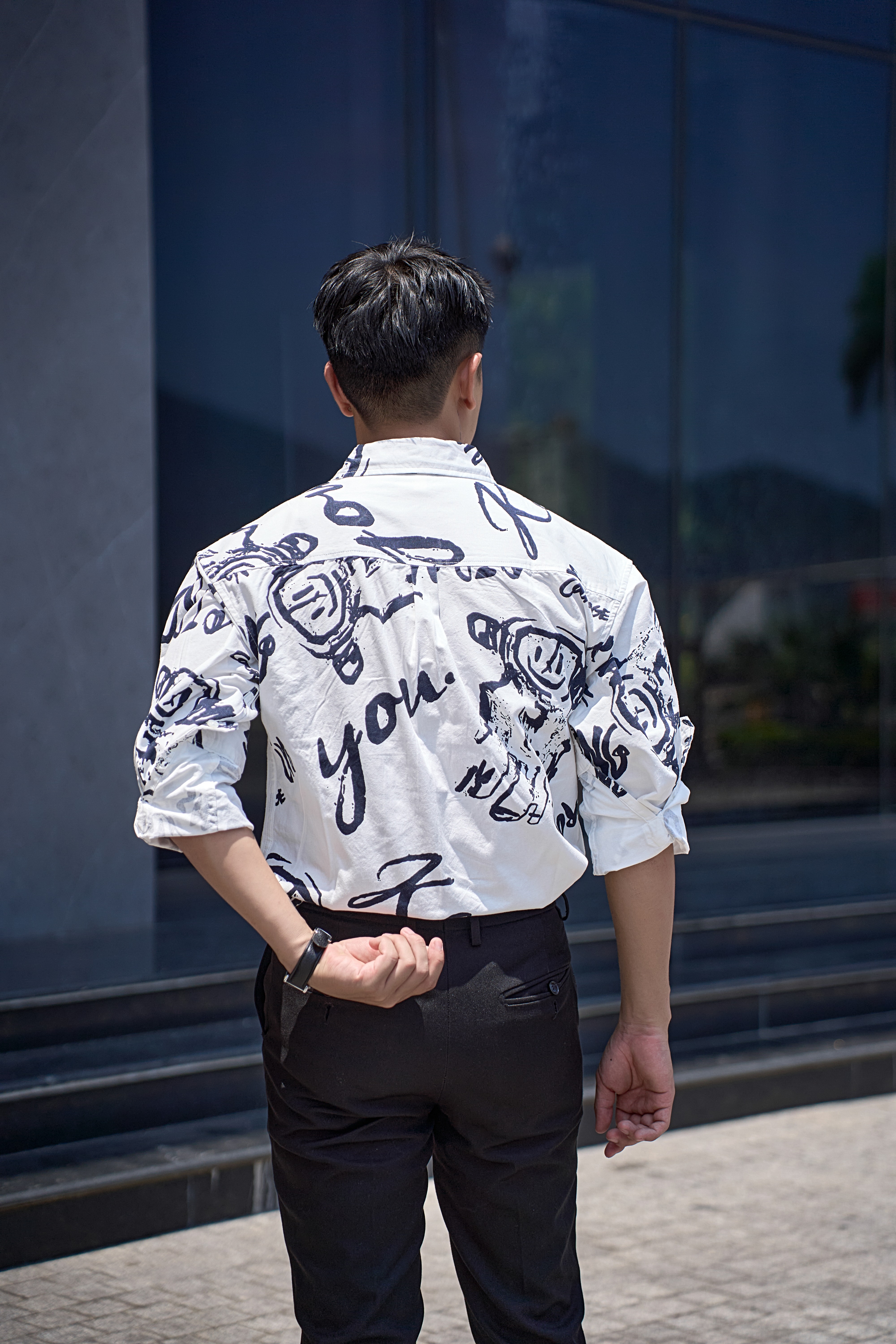SA111 - Áo Sơ Mi Nam Phong Cách Nhật Bản In Nghệ Thuật Dài Tay Chất Cotton Mềm Mại_thumbnail_12