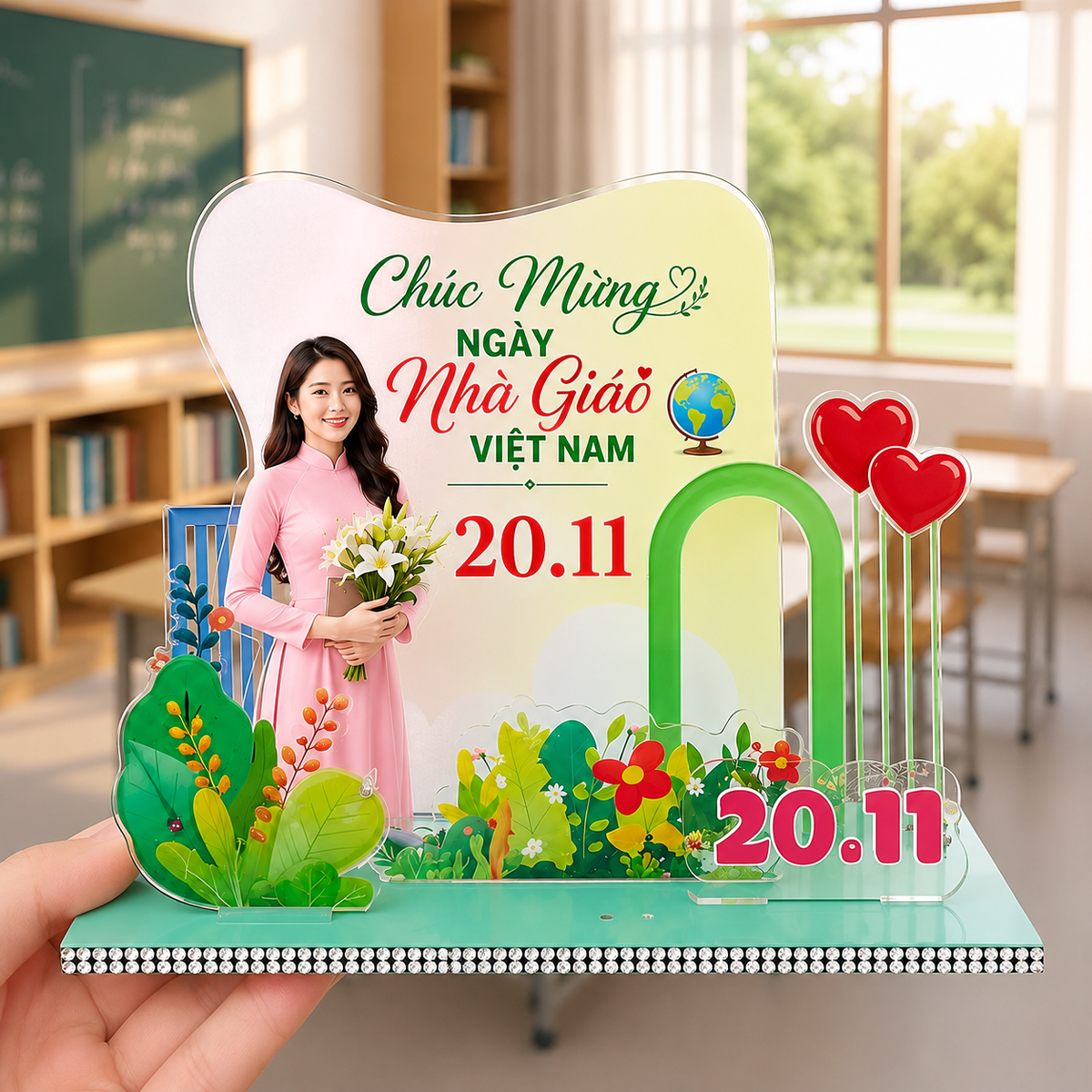 Standee Kỷ Niệm, Sinh Nhật, Quà Tặng Cặp Đôi (Tặng Hộp+ Túi) - Size tính theo chiều ngang_thumbnail_14