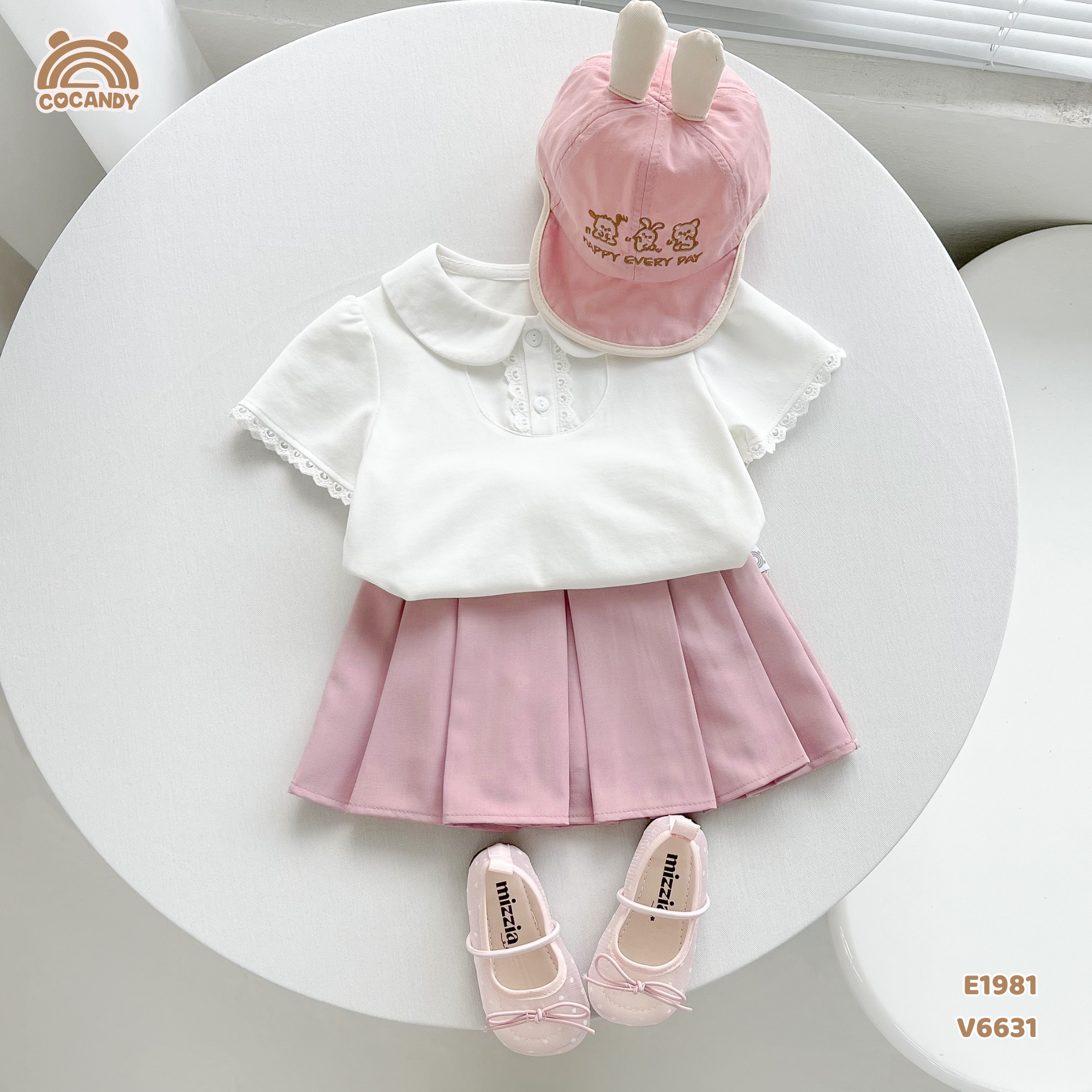 Chân váy HỒNG xếp li 1 nơ_thumbnail_8
