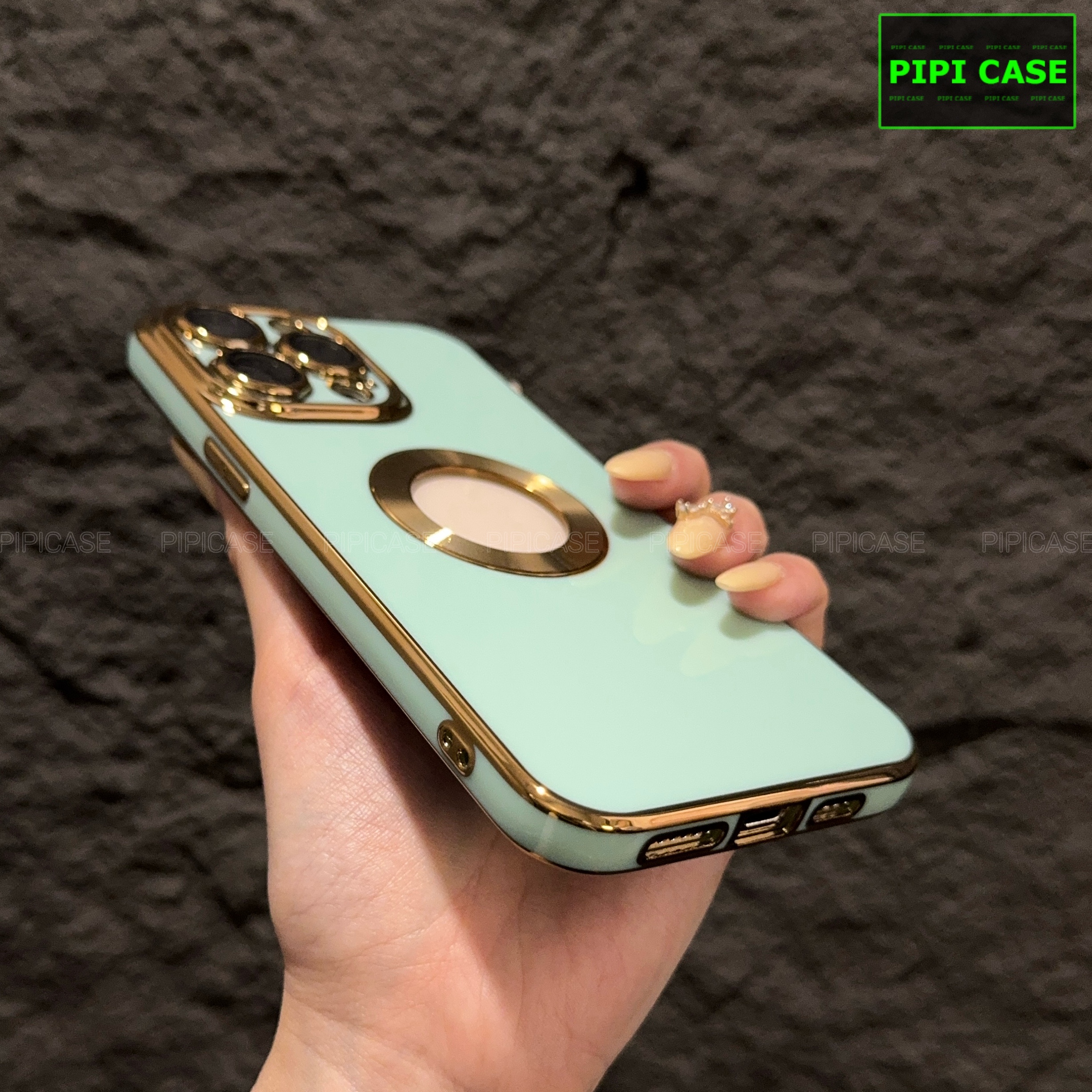 Ốp Lưng iPhone 14 Pro - Pandora - Xanh Mint_thumbnail_3