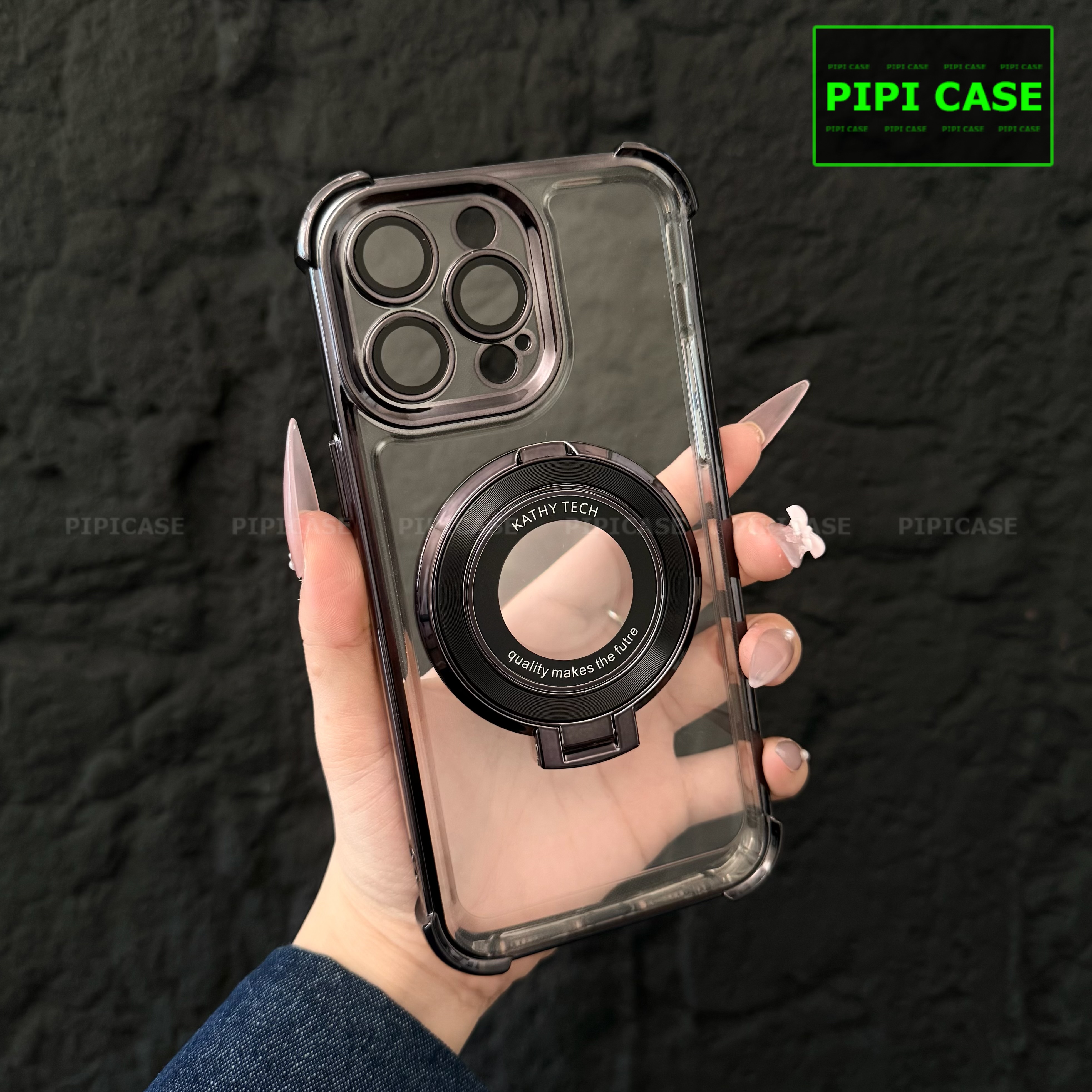 Ốp Lưng iPhone 14 Pro - Ven - Đen_thumbnail_13