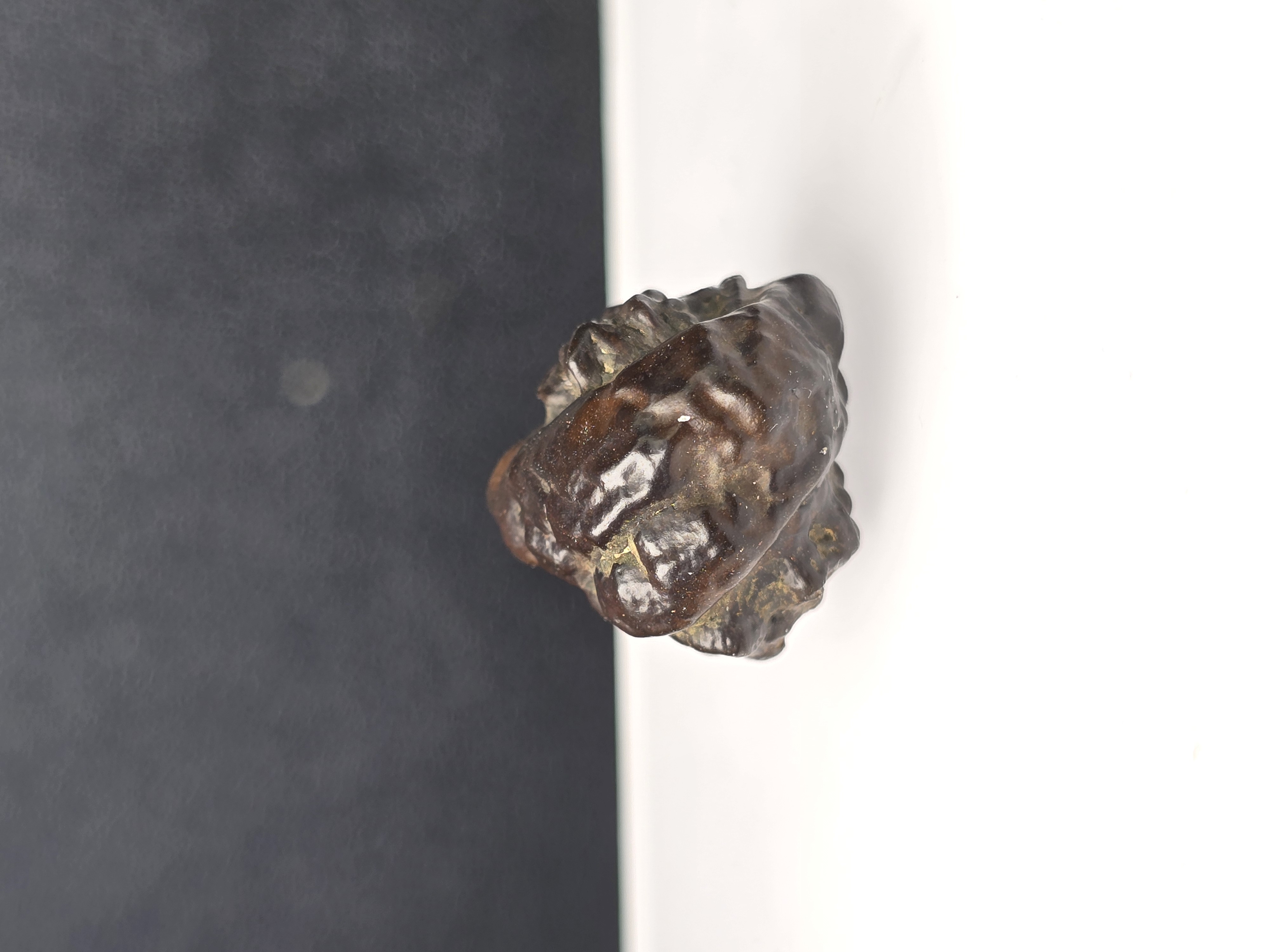 Hạt Đá Tiên Tri Prophecy Stone có xỏ lỗ xuyên - xuất xứ khu vực sa mạc Sahara, Ai Cập Size ~2cm_thumbnail_15