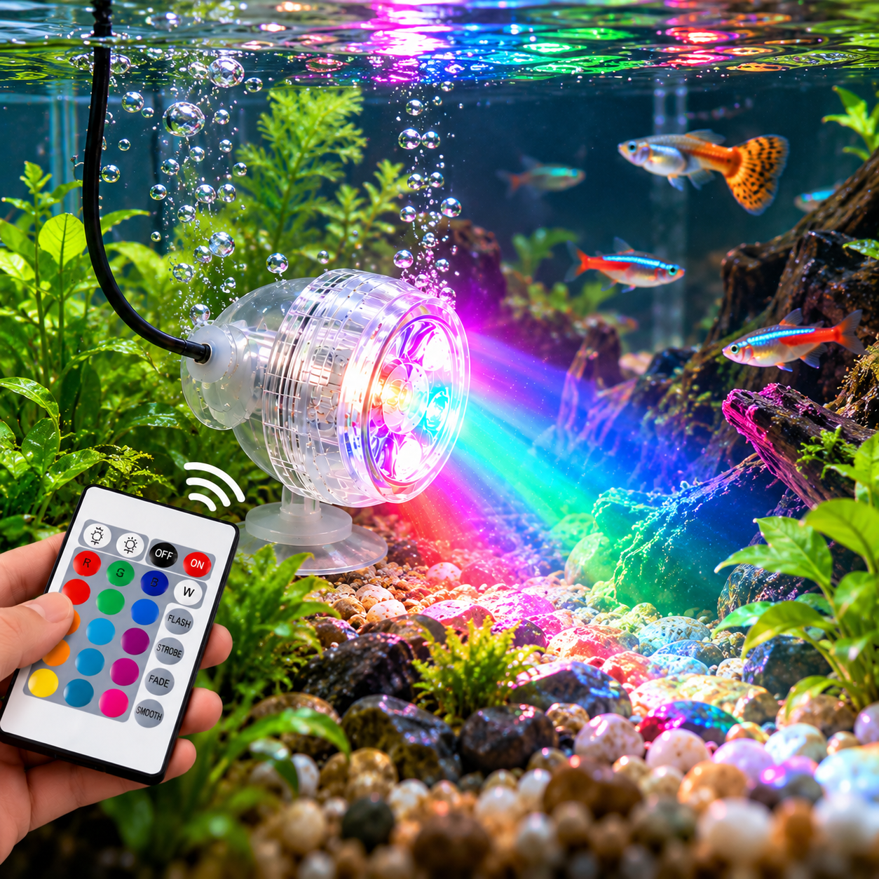 Đèn rọi LED cho bể cá, bể thuỷ sinh_thumbnail_3