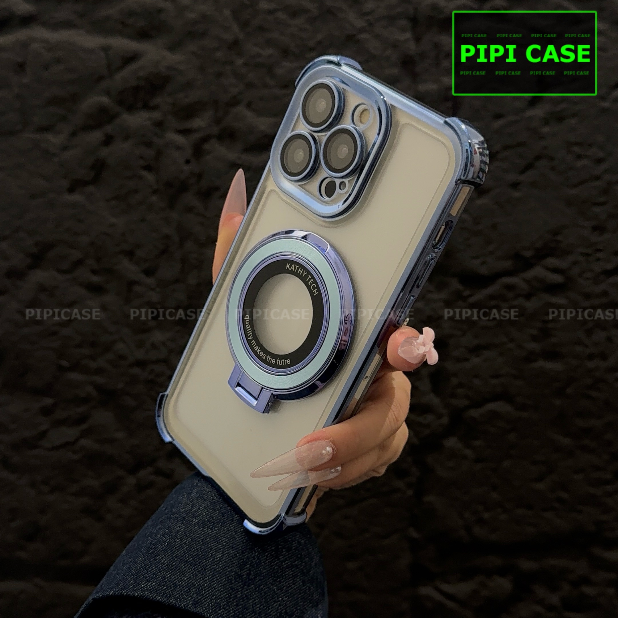 Ốp Lưng iPhone 14 Pro - Ven - Xanh Nhạt_thumbnail_15