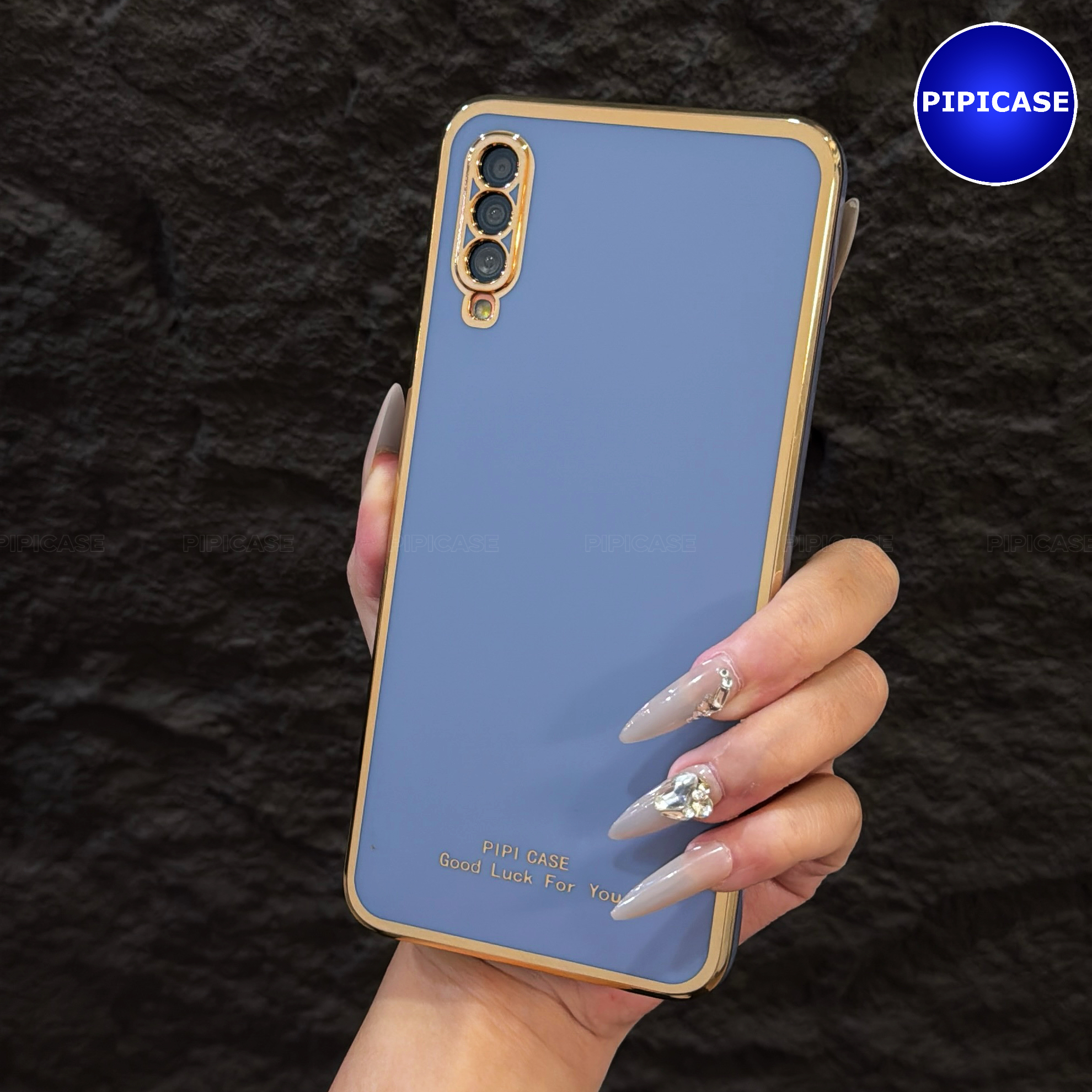Ốp Lưng Samsung A70 - Royal - Xám