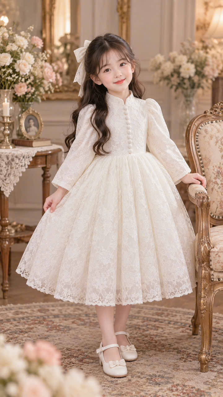 VÁY REN CỔ ĐIỂN