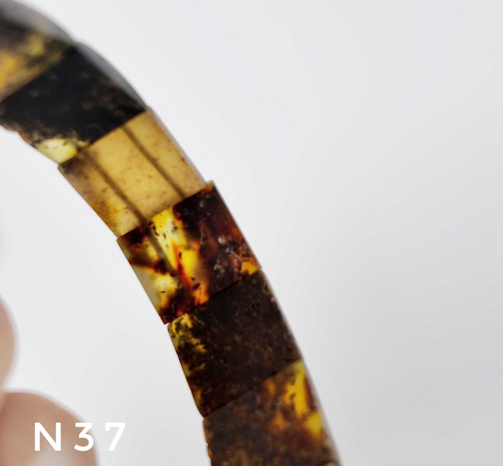 Lắc Tay Hổ Phách Rêu Đầm Lầy Bản Dày Mài Lì – N37_thumbnail_4