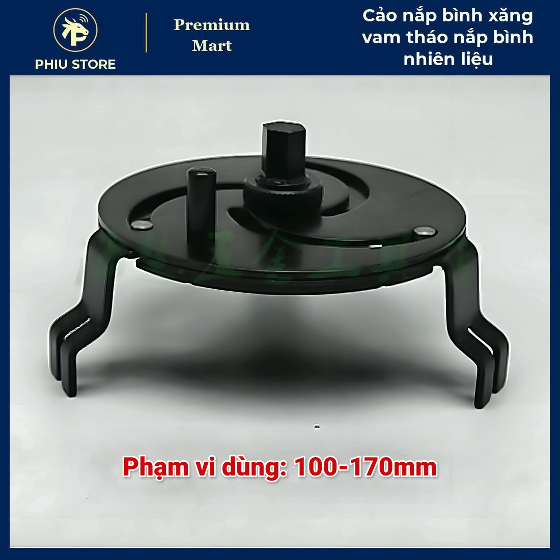 Cảo Nắp Bình Xăng 3 Chấu - Vam Tháo Nắp Bình Nhiên Liệu, Khẩu 3/8 Sang 1/2_thumbnail_1