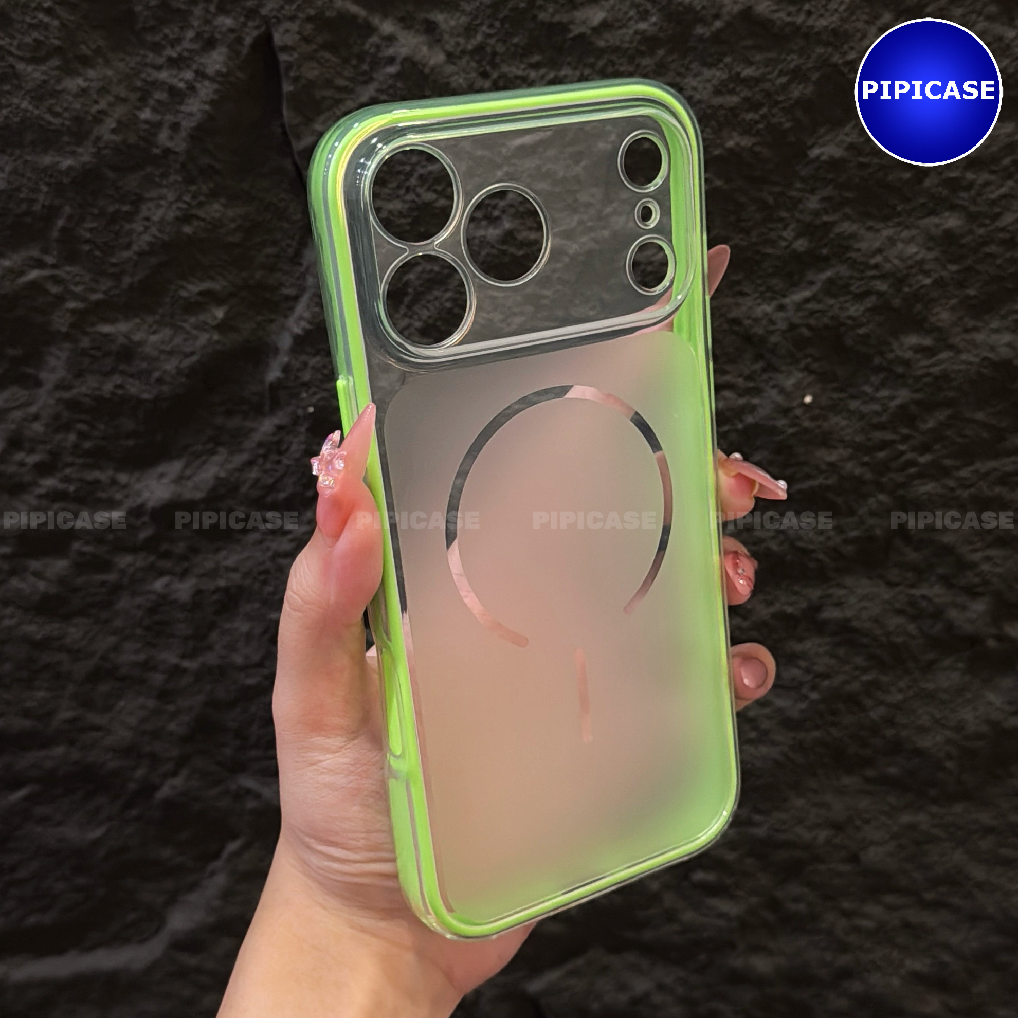 Ốp Lưng iPhone 17 Pro Max - Lucye - Xanh Lá_thumbnail_1