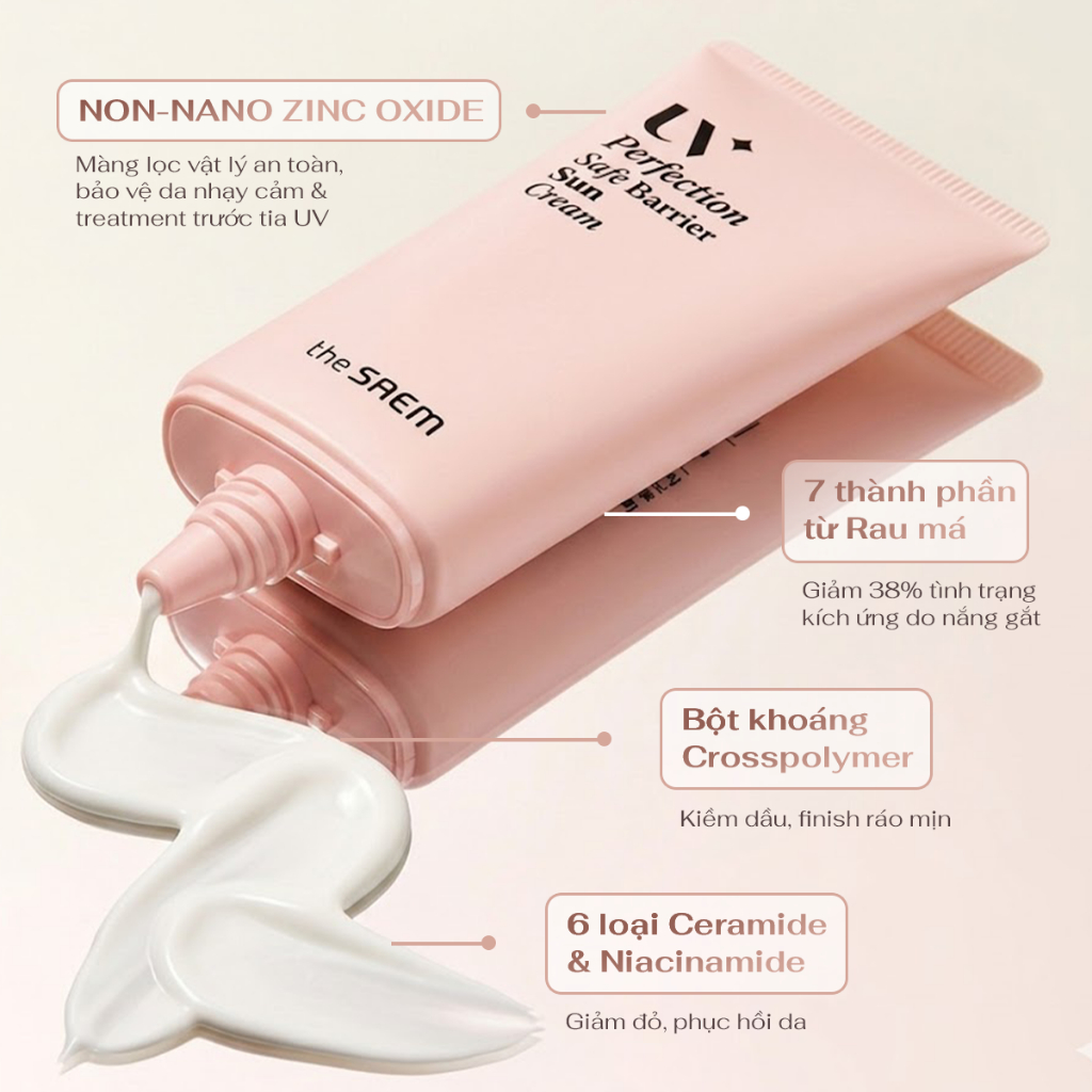 [THE SAEM] Set 2 kem chống nắng The Saem UV Perfection 50ml