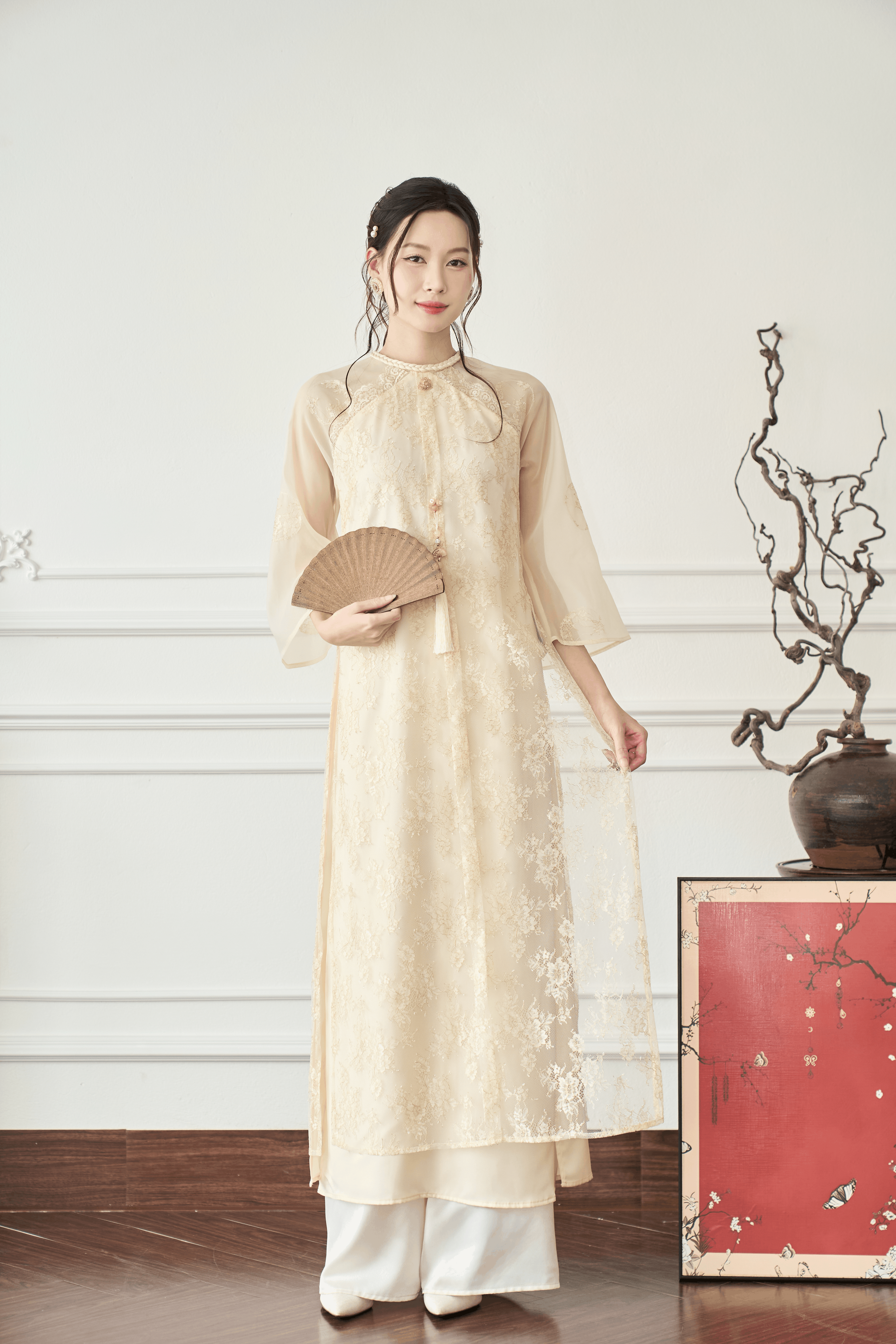 Áo dài Huyền Châu SD1108