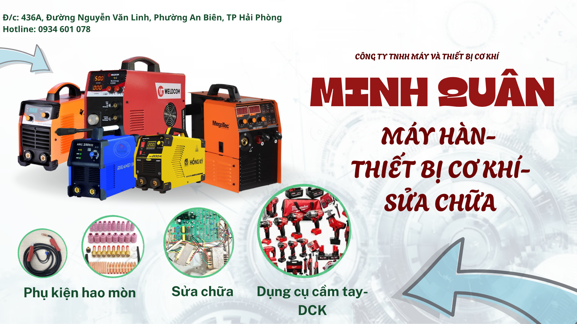 máy hàn hải phòng- minh quân