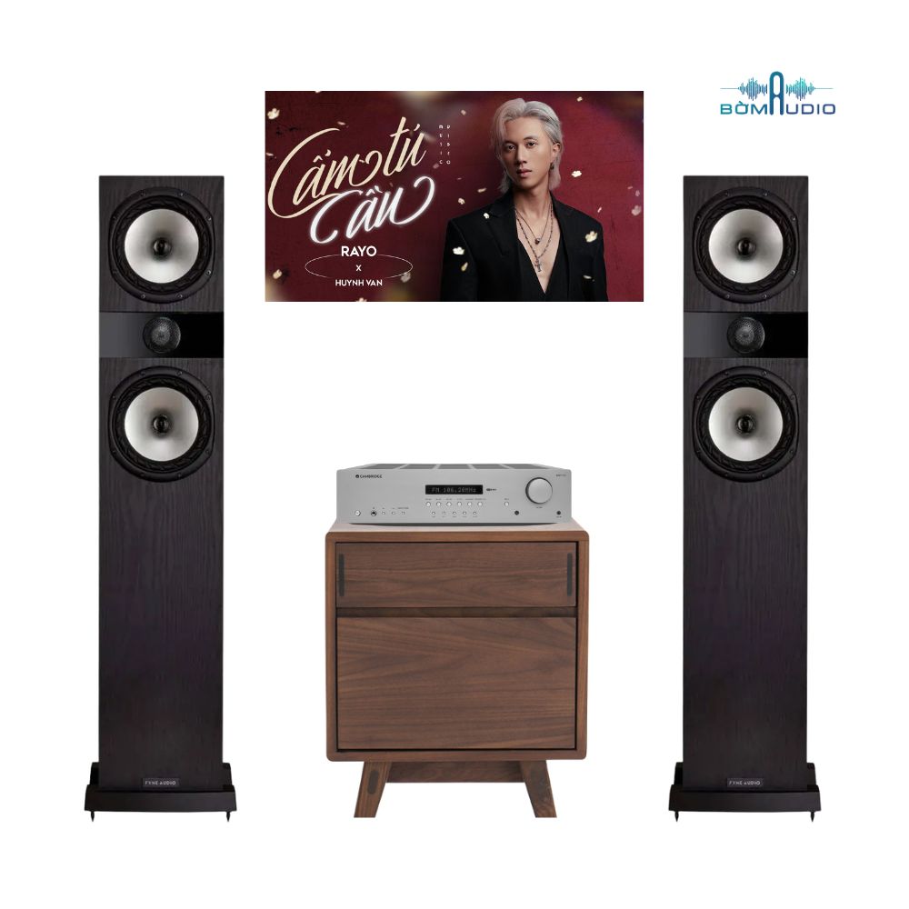 Combo Amply CAMBRIDGE AUDIO AXR100 + Loa Cột FYNE AUDIO F303I - CAF1_thumbnail_1