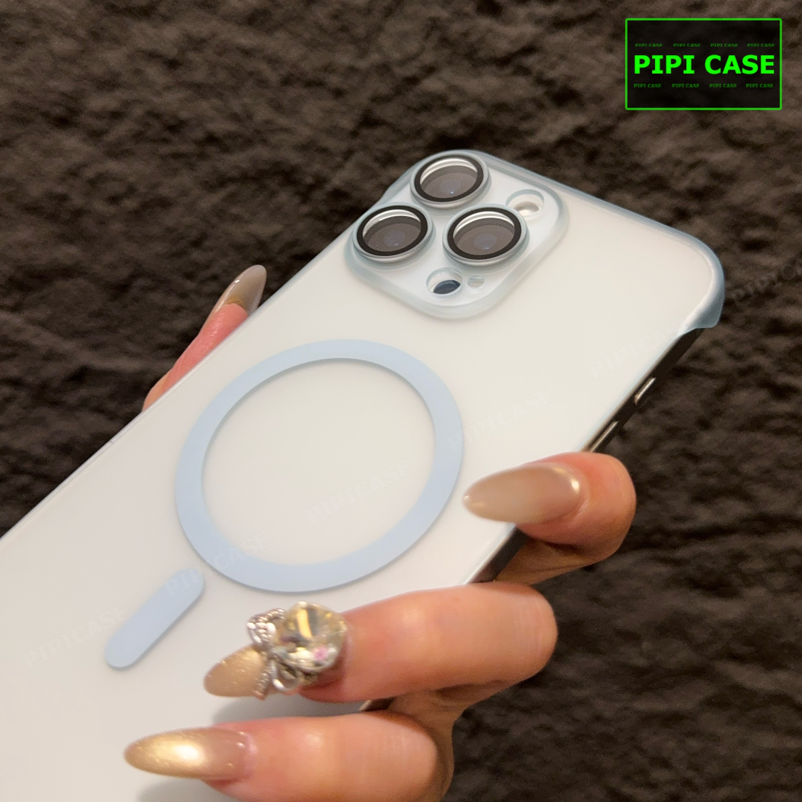 Ốp Lưng iPhone 16 Pro - Chicky - Xanh Nhạt_thumbnail_2