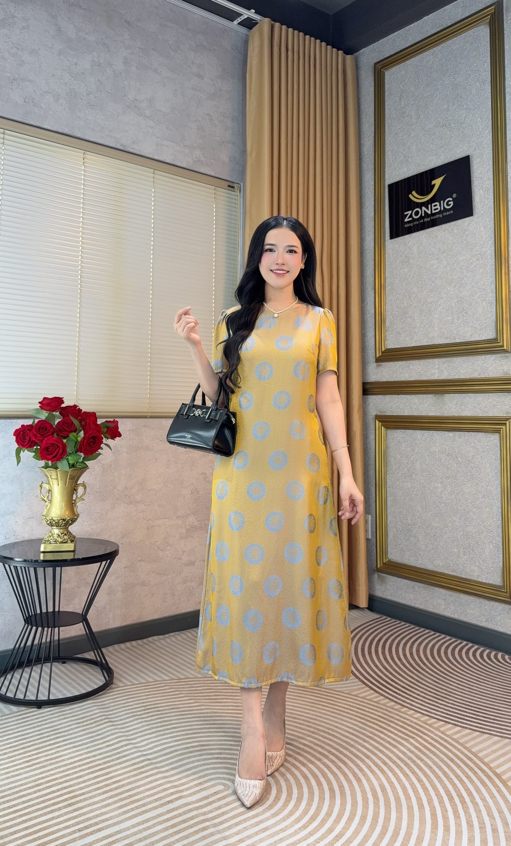 Đầm suông - Y2221 - Thương hiệu ZONBIG_thumbnail_4