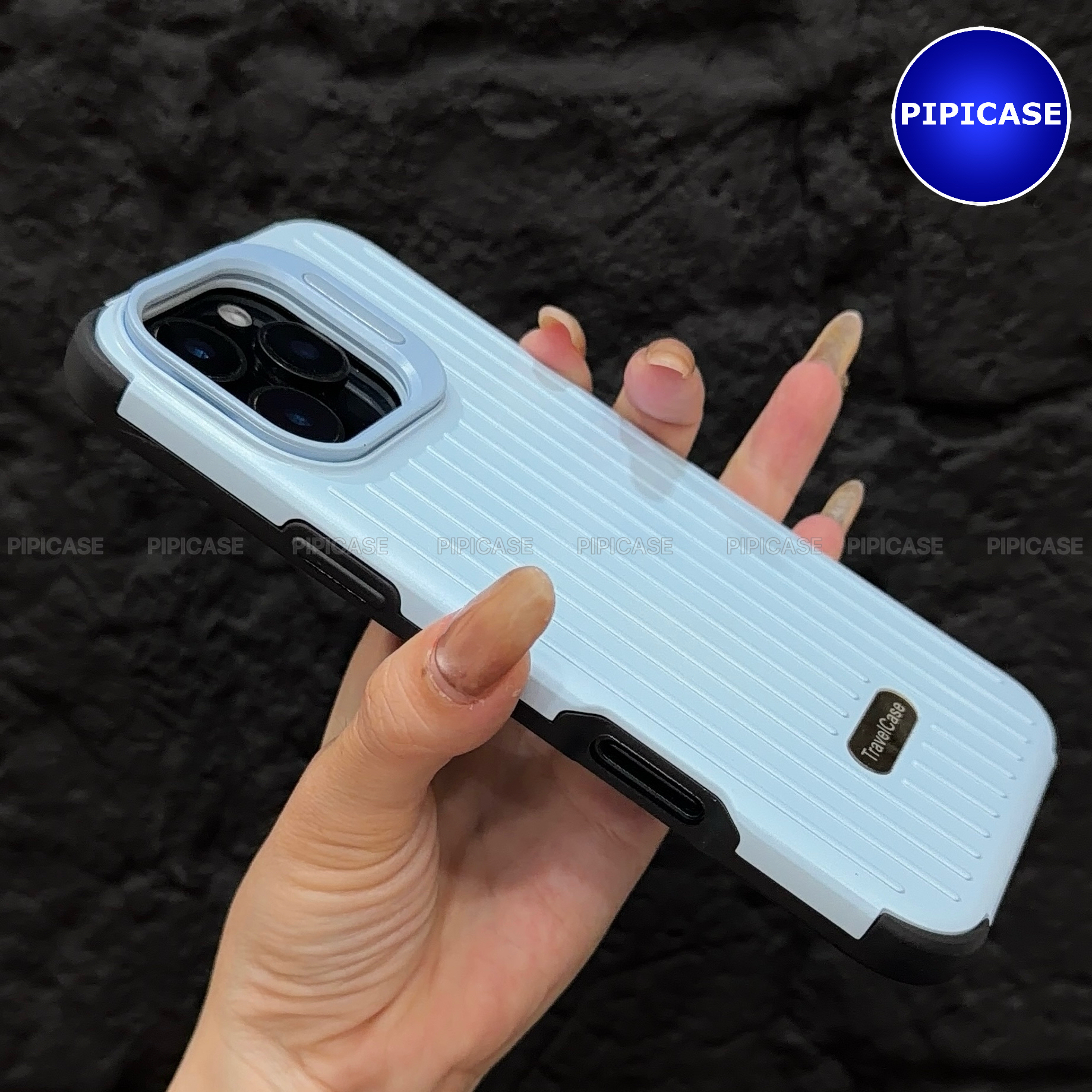 Ốp Lưng iPhone 16 Pro Max - Hondao - Xanh Nhạt_thumbnail_3