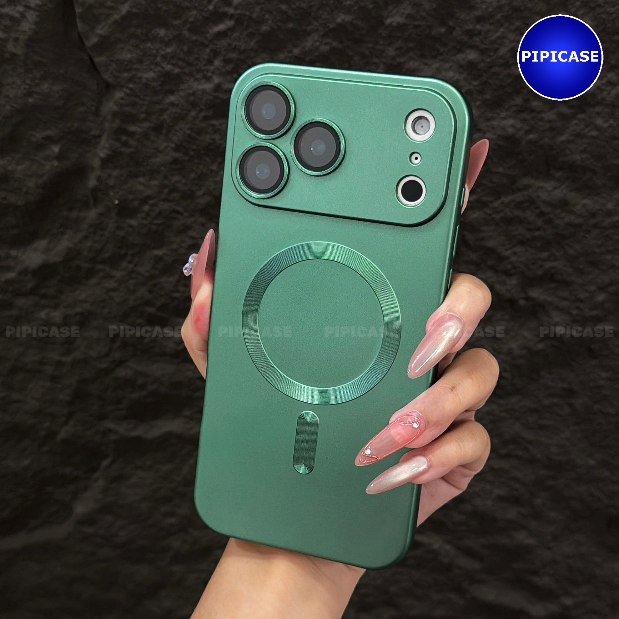 Ốp Lưng iPhone 17 Pro Max - Ops - Xanh Ngọc